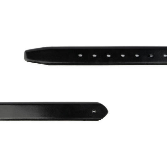 Classic Black Belt Strap Replacement Leather For Ferragamo Buckles