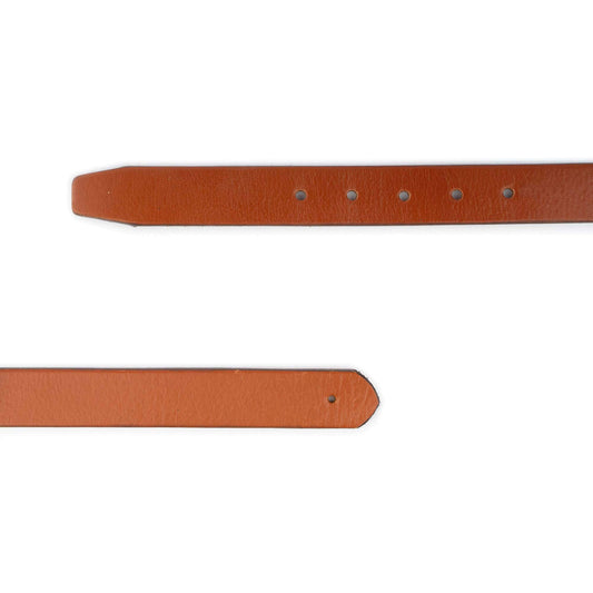 Tan Replacement Belt Strap For Dunhill Buckles 3.0 Cm Buffalo Leather