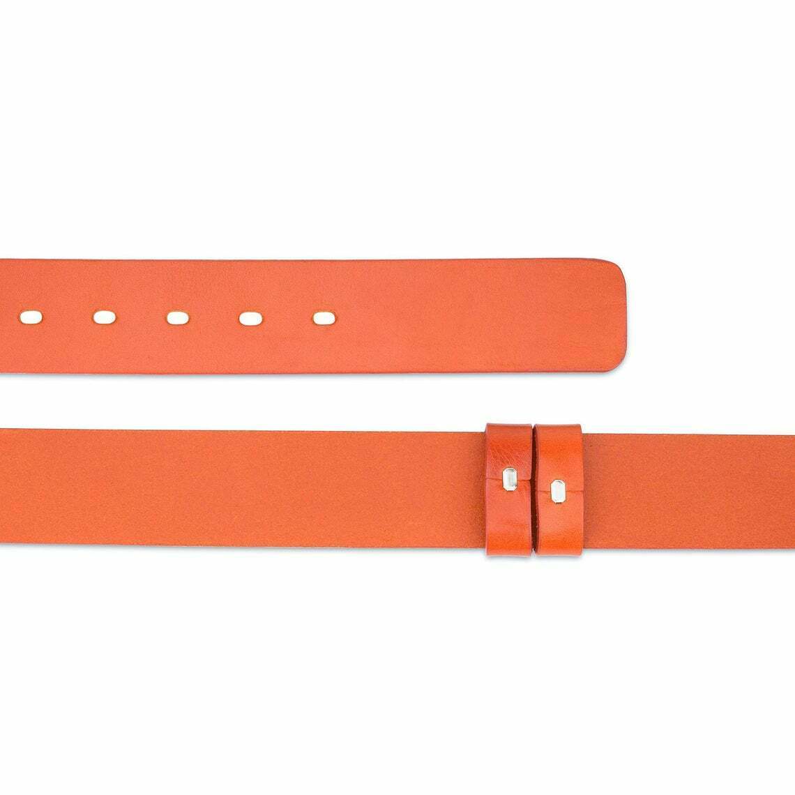 Wide Leather Belt Strap Vegetable Tanned Replacement For Cartier Buckles 40mm