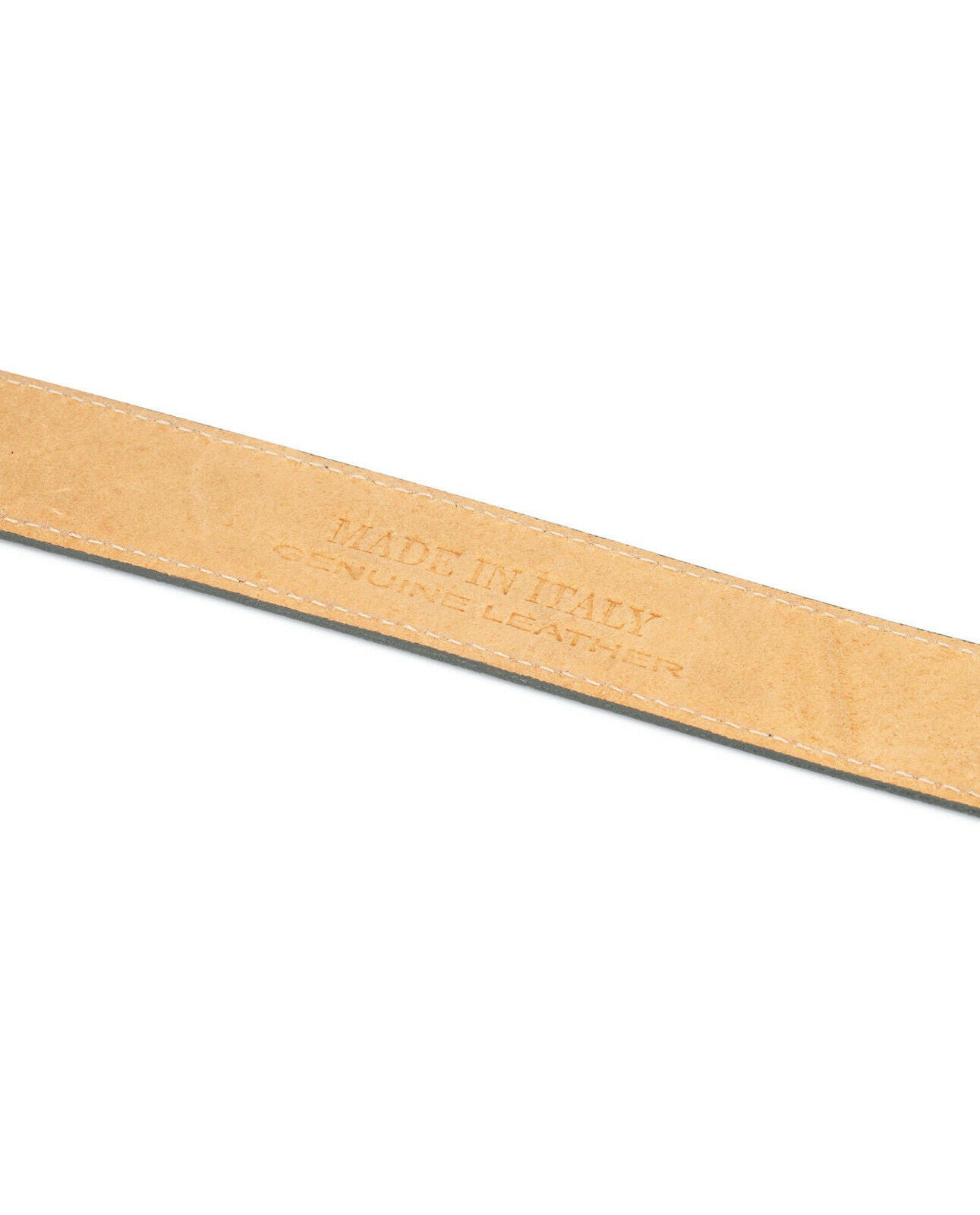 Grey Suede Replacement Belt Strap Without Buckle For Ferragamo Gray Calfskin