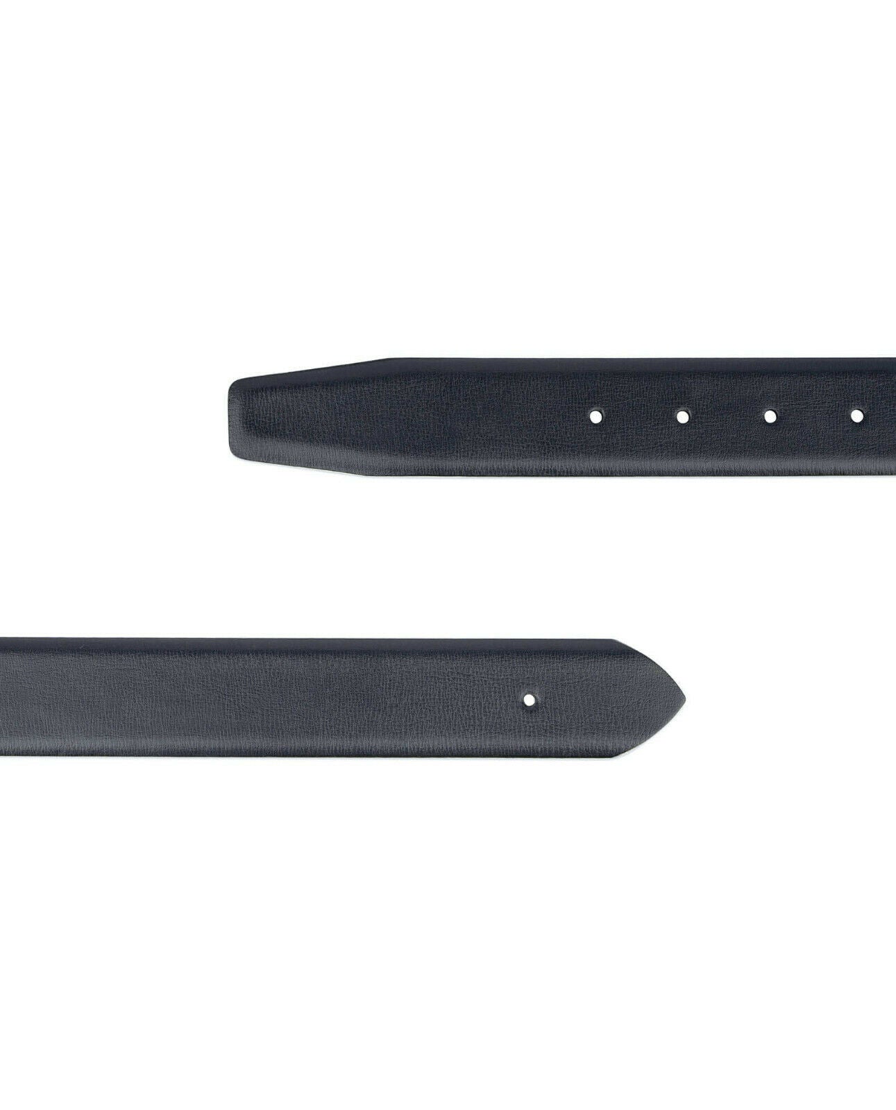 Saffiano Leather Buckle Straps For Ferragamo Reversible Black Brown Replacement