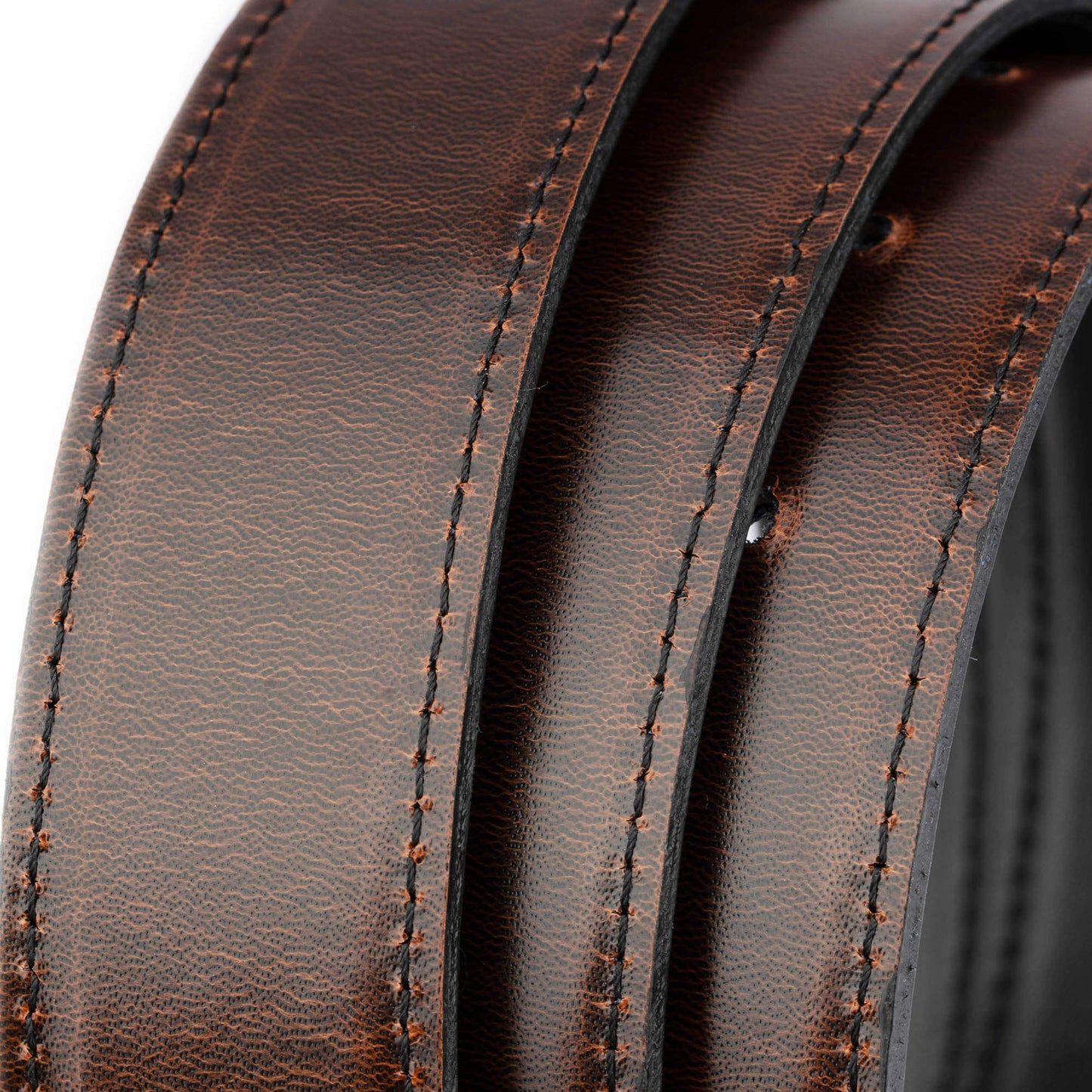Mens 3.5 cm Reversible Black Brown Leather Belt Strap For Cartier Buckles Replacement High Quality