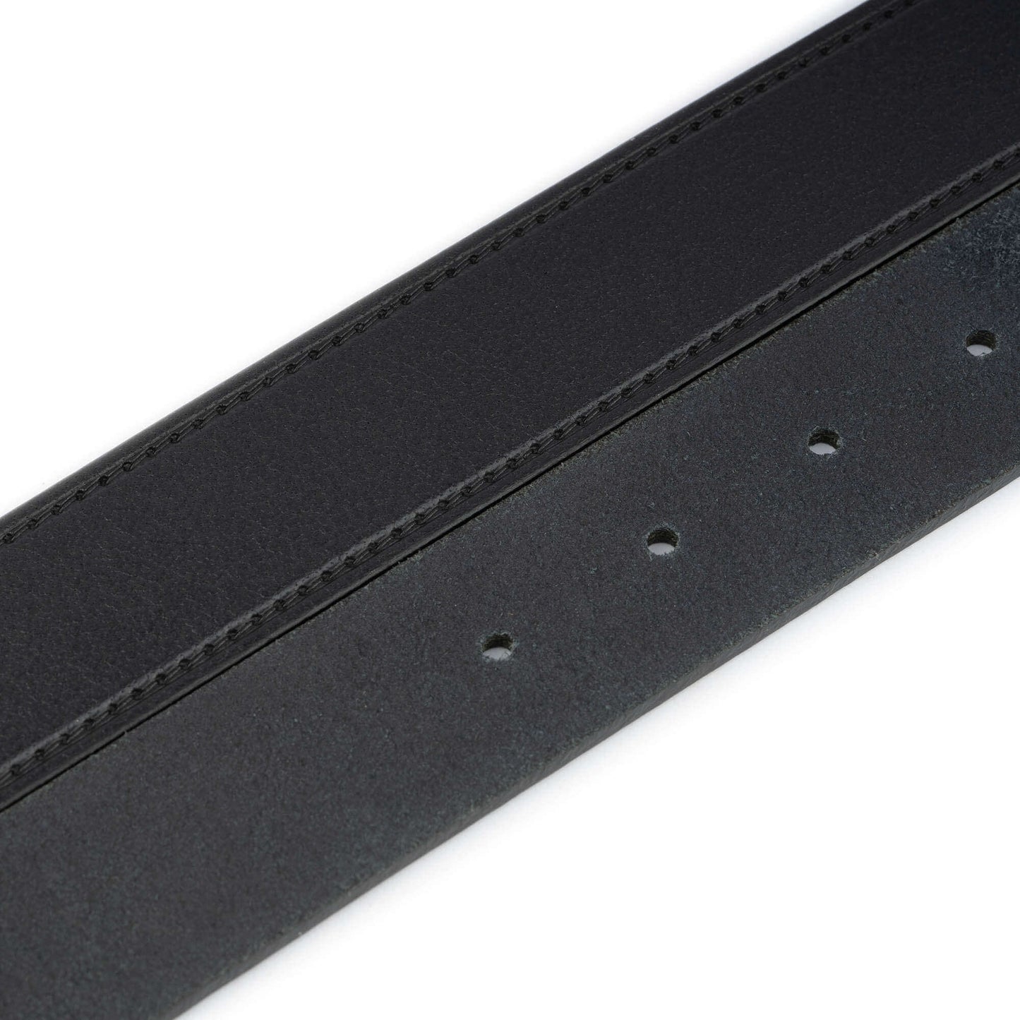 Replacement Belt Strap Leather Black Mens For Ferragamo Buckle