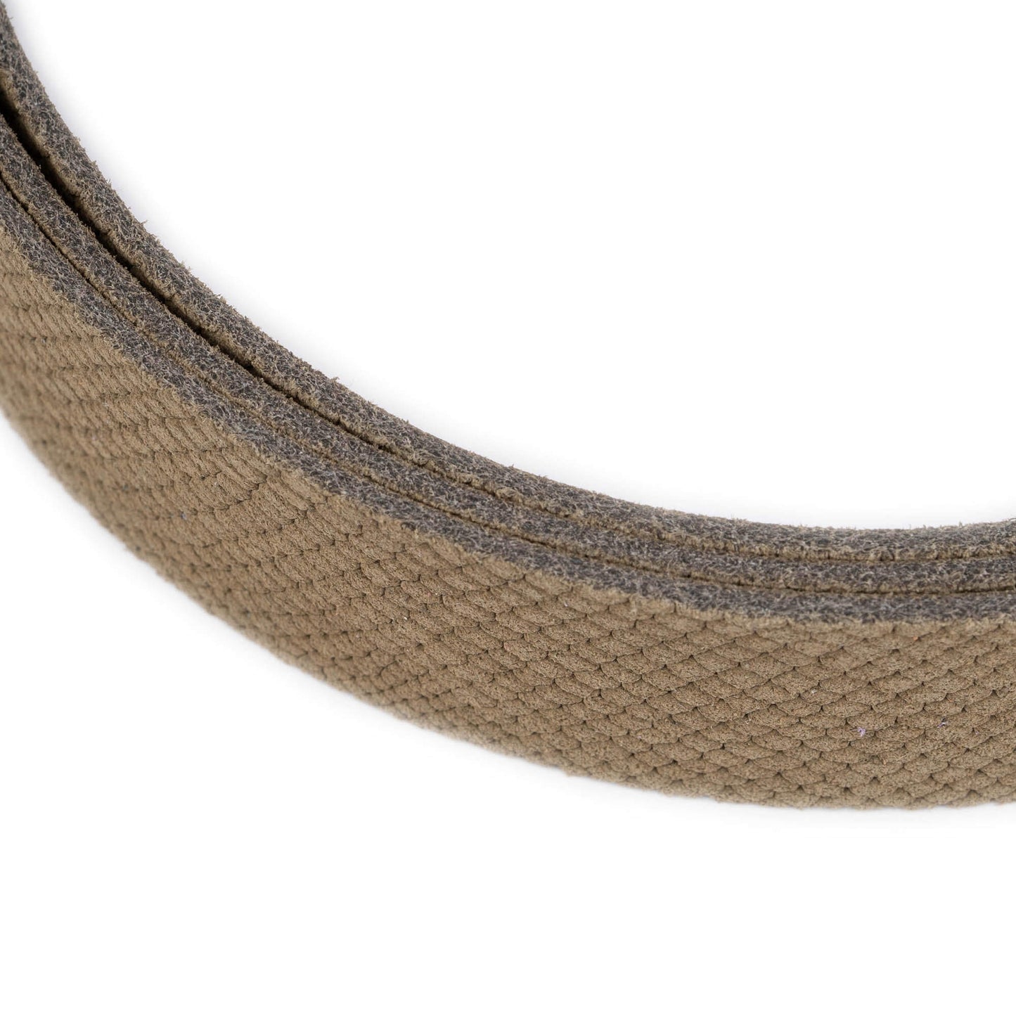 Khaki Green Suede Snake Emboss Belt Strap For Versace Buckles Replacement 2.5 cm
