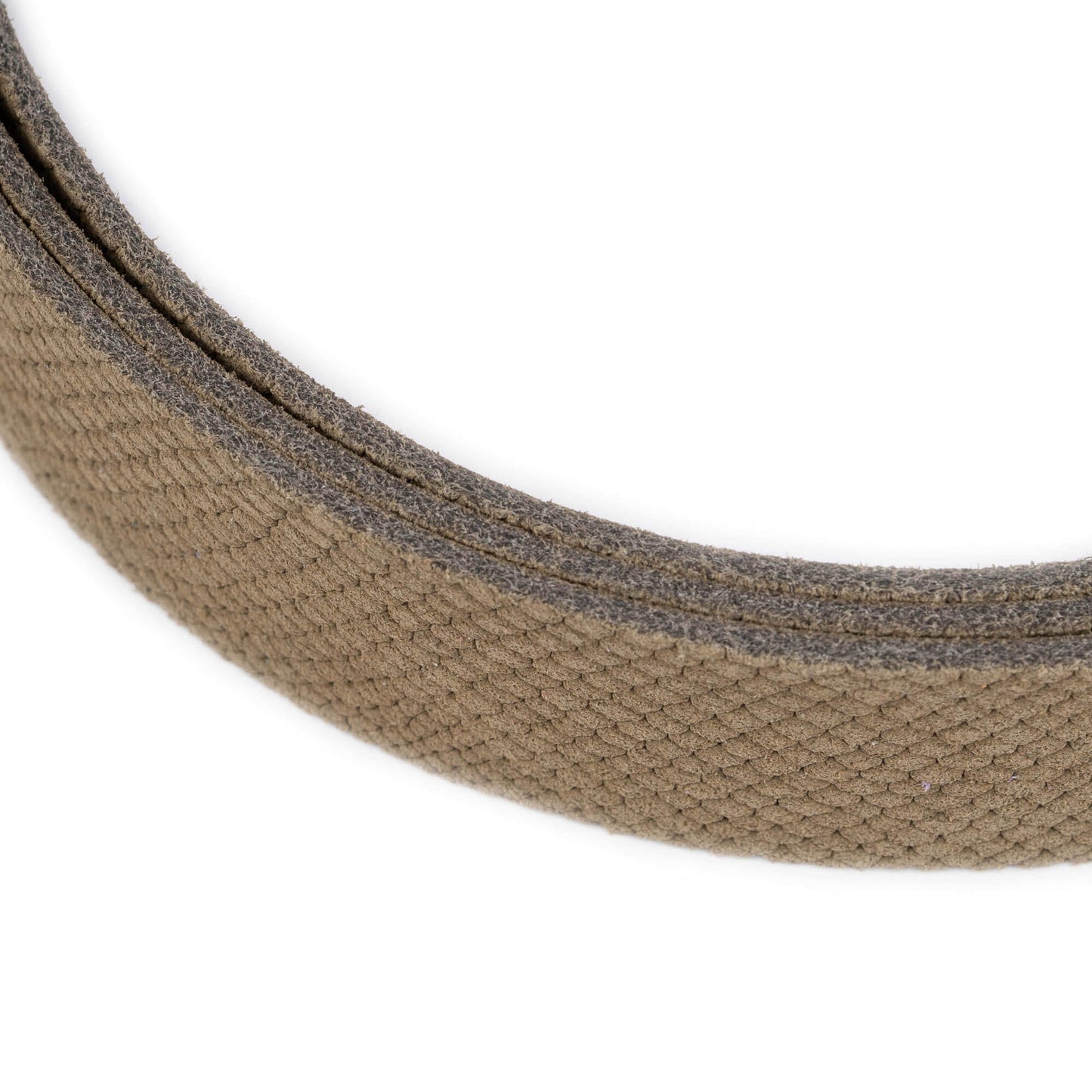 Khaki Green Suede Snake Emboss Belt Strap For Montblanc Buckles Replacement 2.5 cm