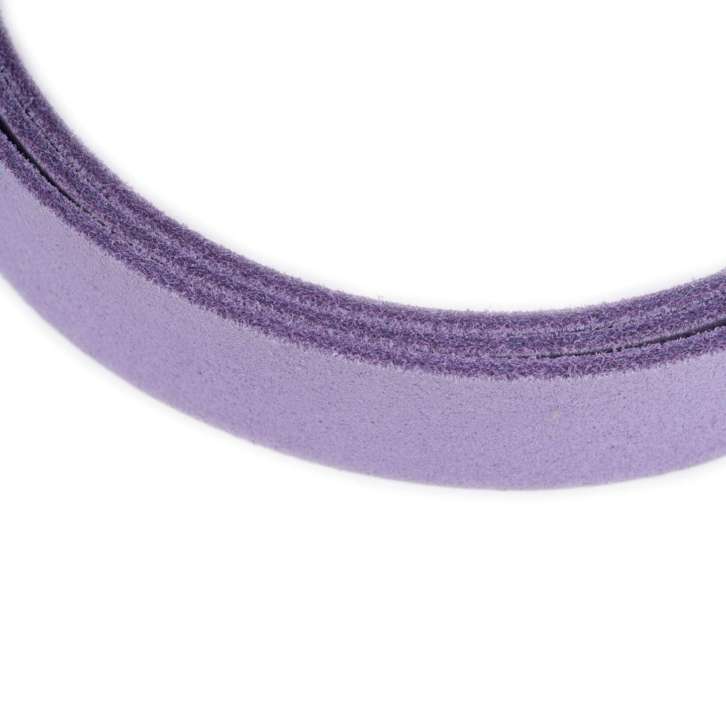 Lilac Suede Belt Strap For Dunhill Buckles Replacement 2.5 cm