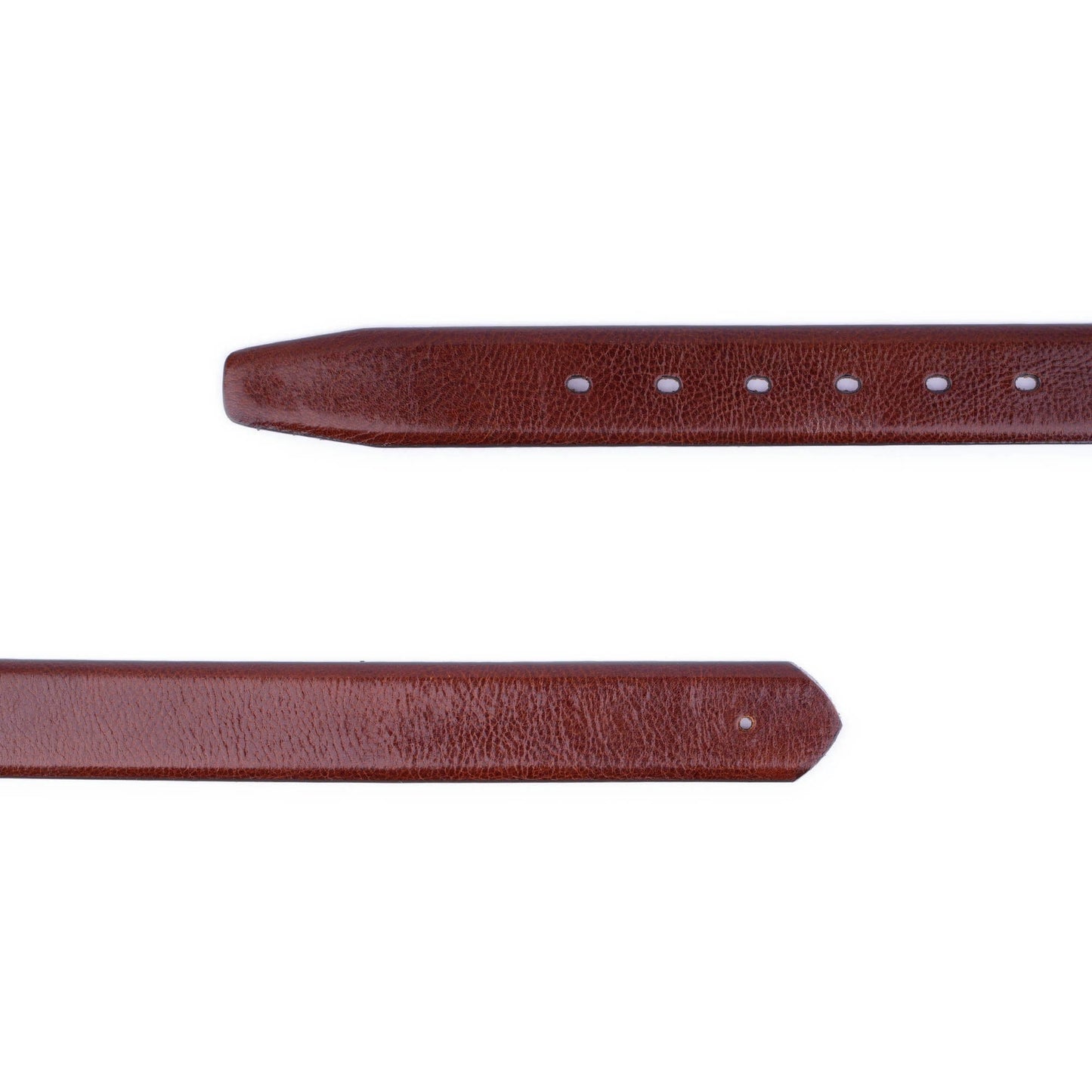 Mens Cognac Leather Belt Strap For Dunhill Designer Buckles 3.5 Cm Replacement