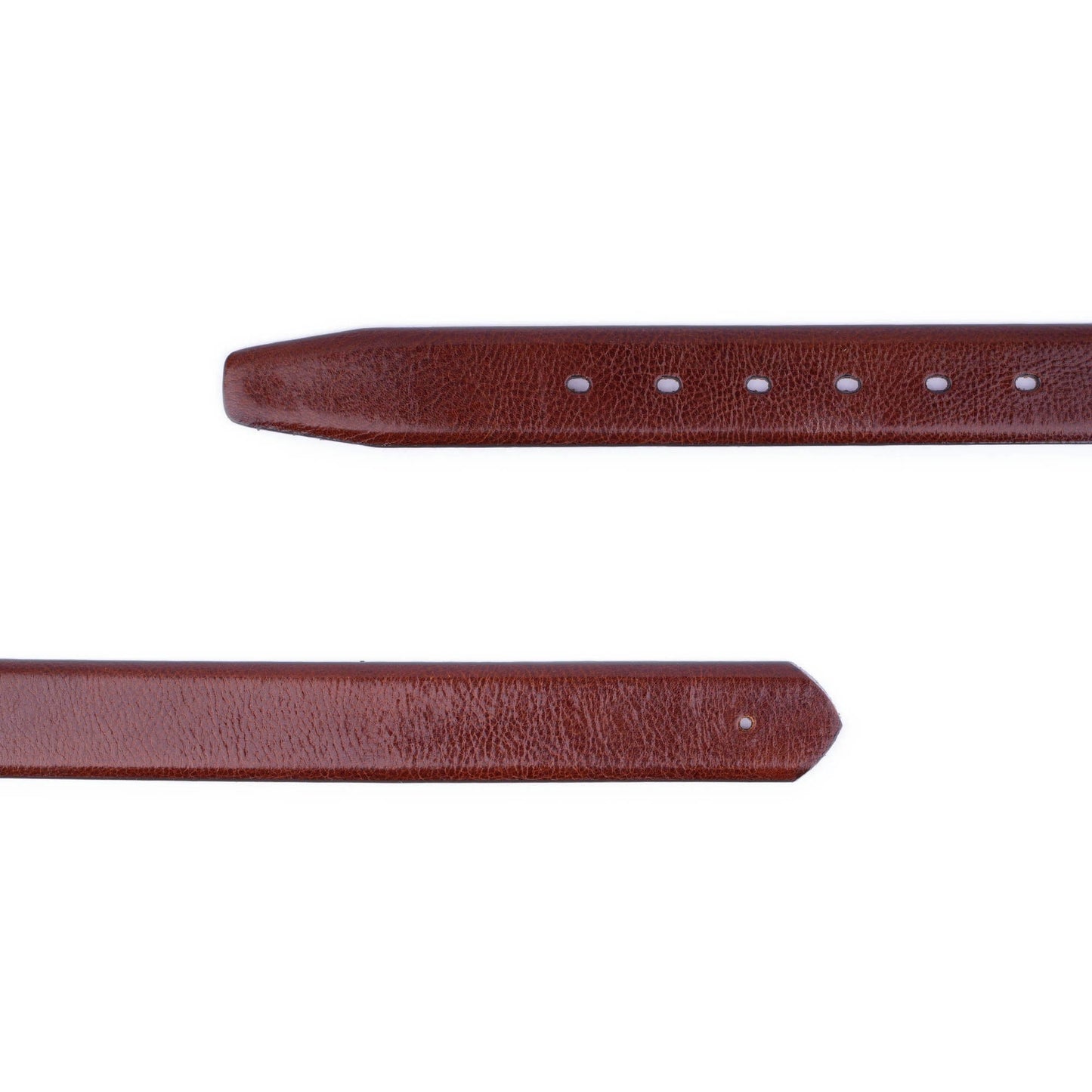 Mens Cognac Leather Belt Strap For Montblanc Designer Buckles 3.5 Cm Replacement