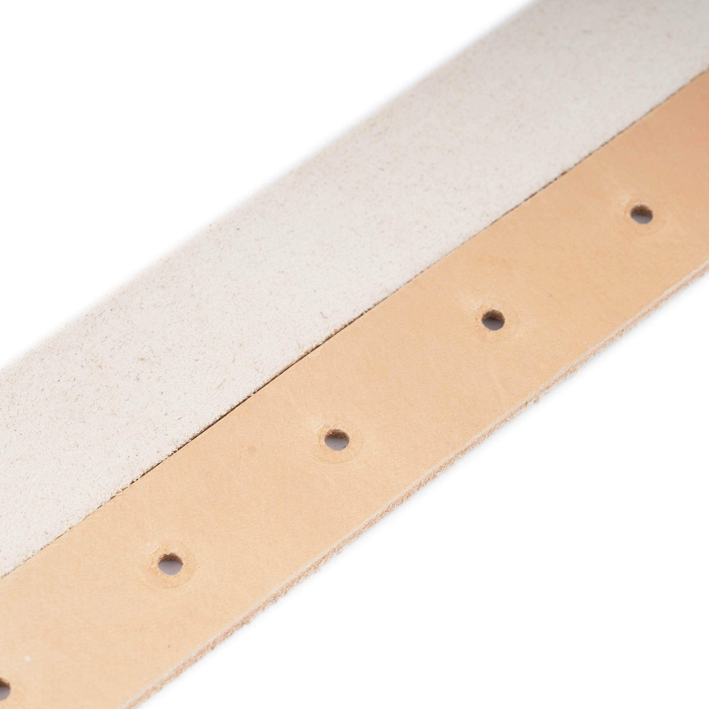 Natural Color Suede Belt Strap For Dunhill Buckles Replacement 2.5 cm