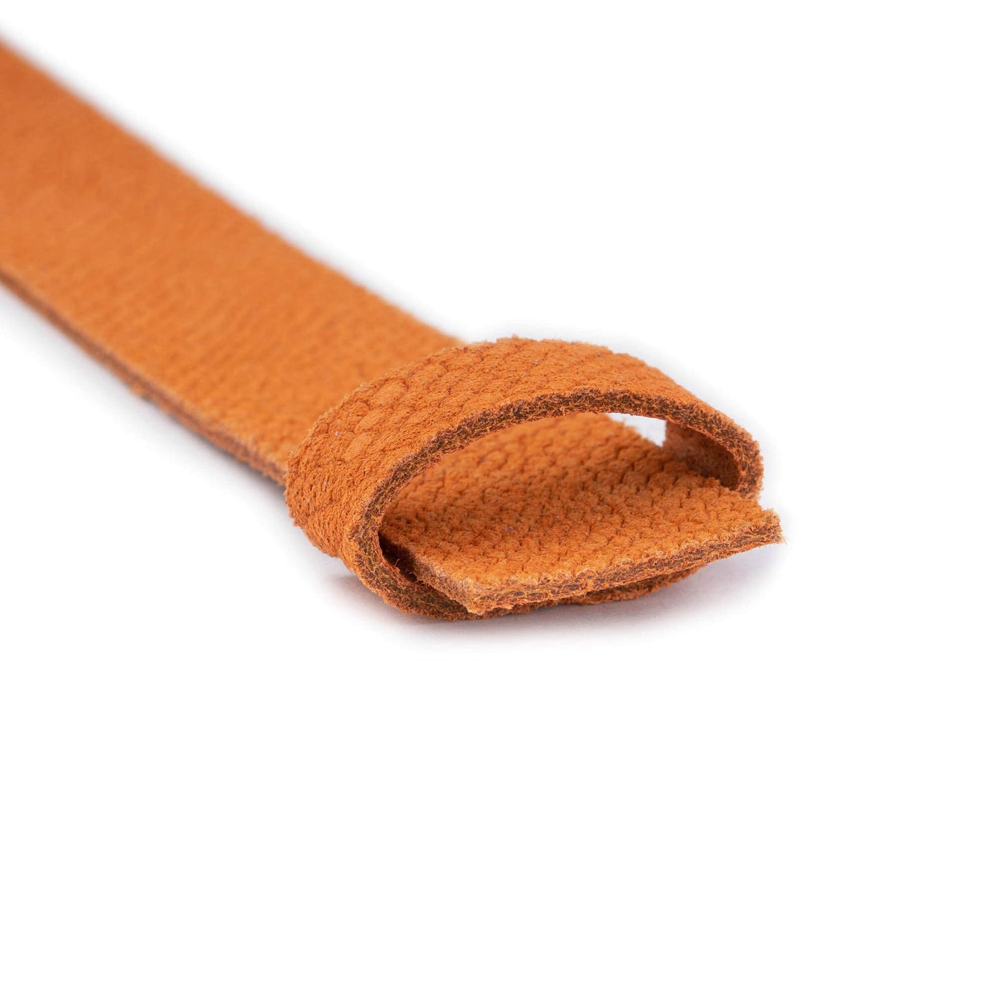 Orange Suede Suede Snake Emboss Belt Strap For Dunhill Buckles Replacement 2.5 cm