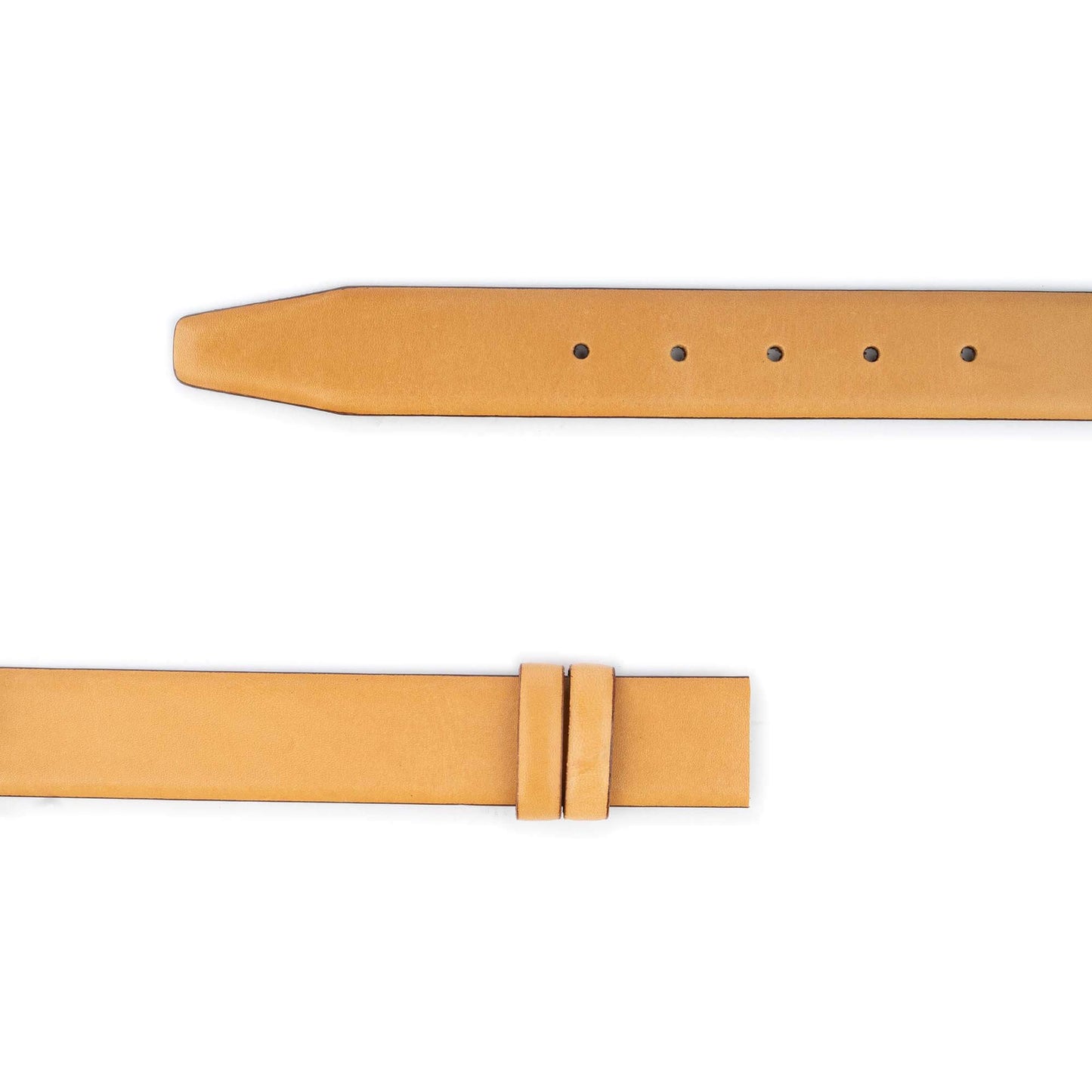 Adjustable Belt Strap For Montblanc Buckles Sand Color Leather