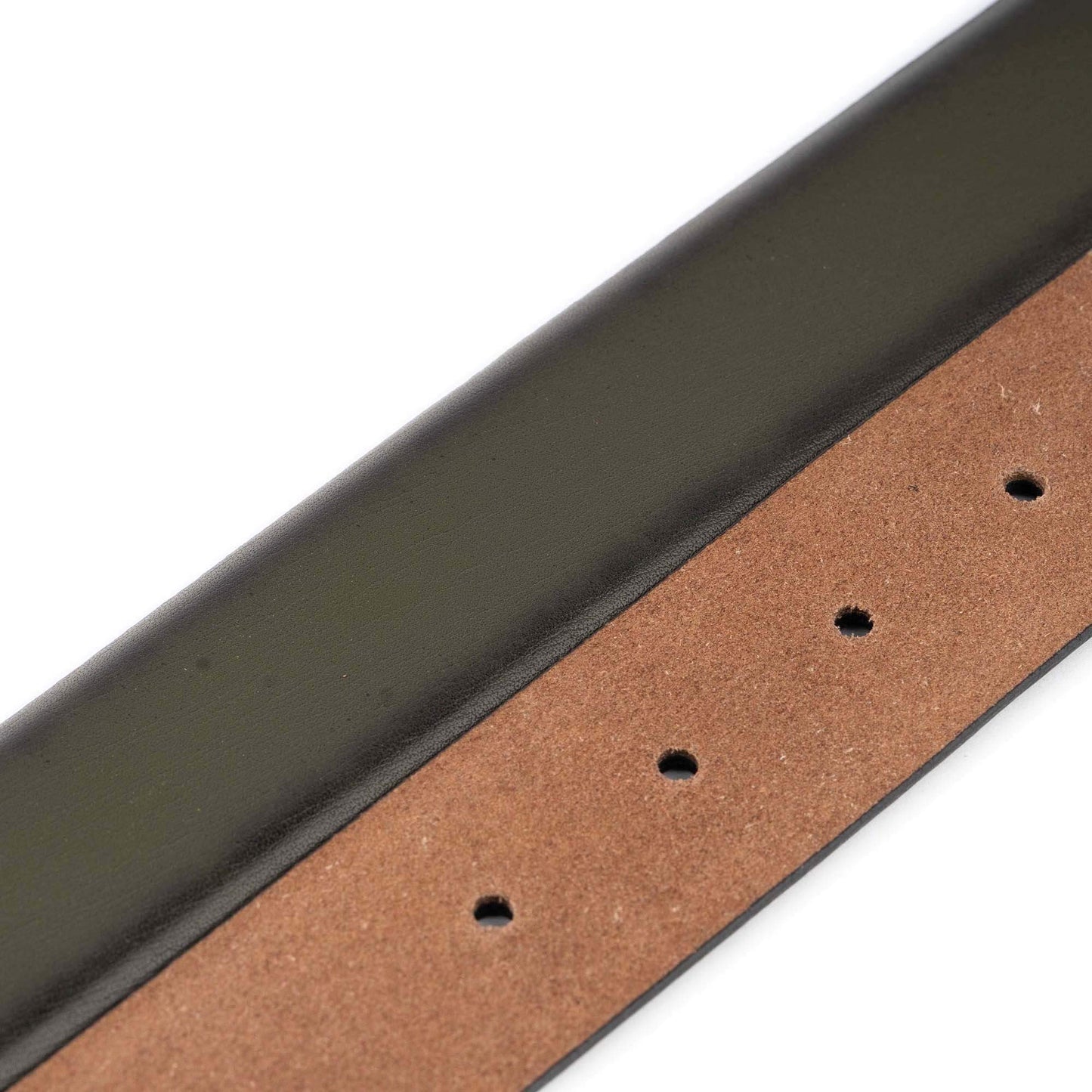 Belt Strap Replacement For Ferragamo Buckles Olive Green Leather