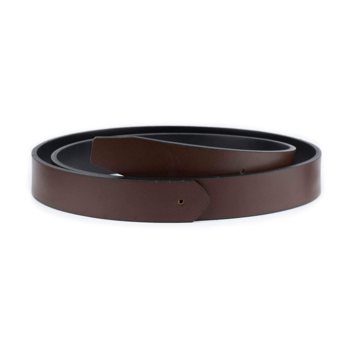 Black Brown Reversible Belt Strap For Ferragamo Mens Buckle Replacement