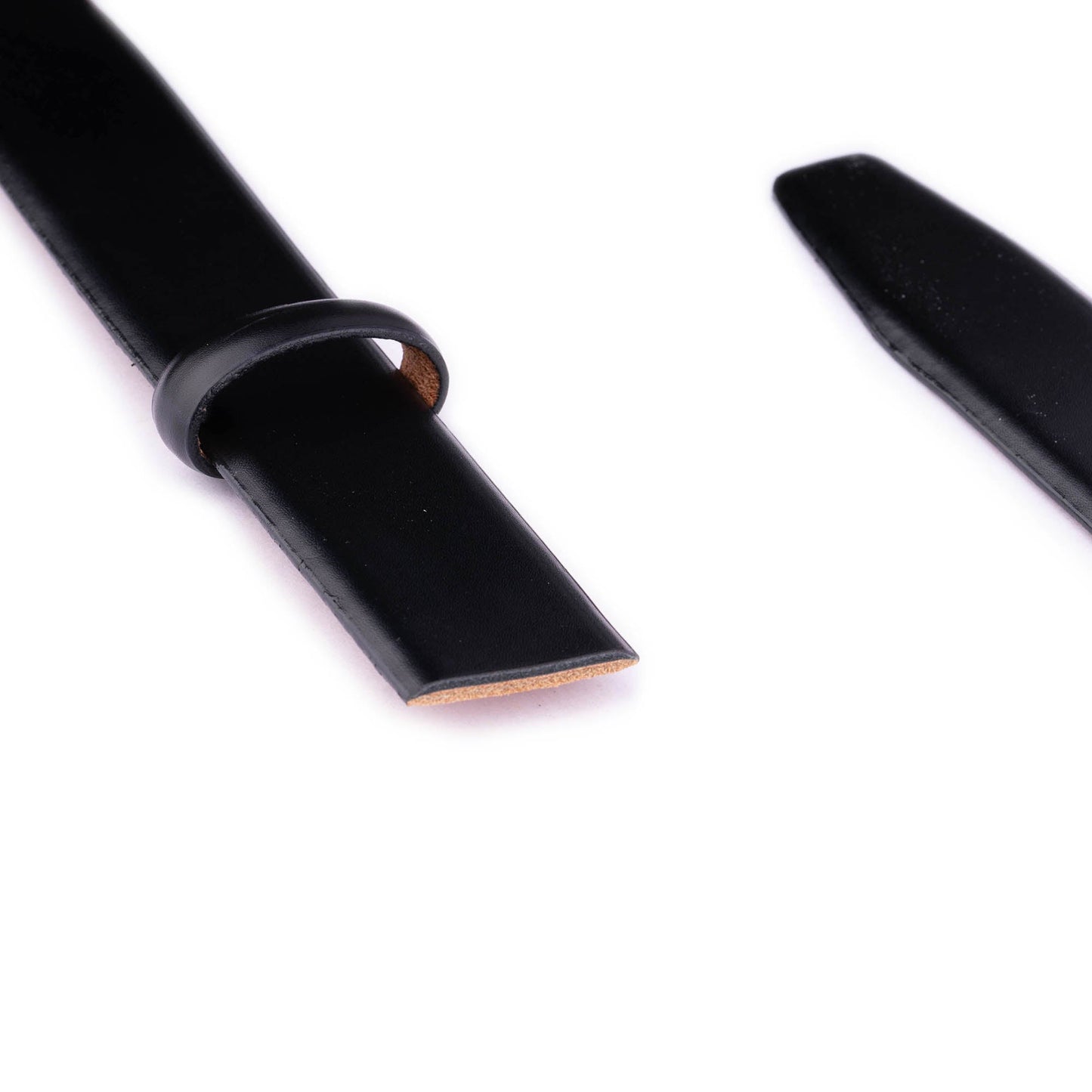 Black Leather Replacement Belt Strap For Montblanc Mens Buckles