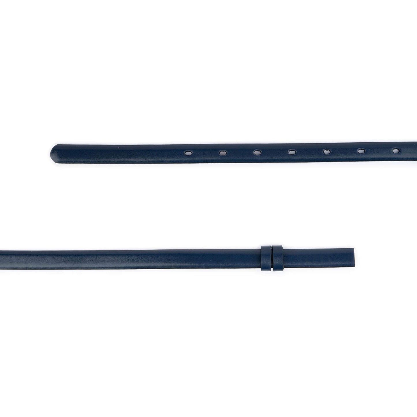 Blue Skinny Belt Strap For Cartier Womens Buckle Replacement