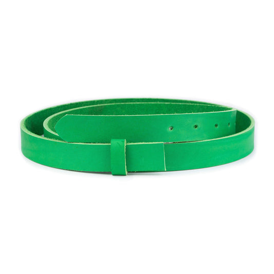 Bright Green Soft Leather Belt Strap For Dunhill Womens Buckle Replacement