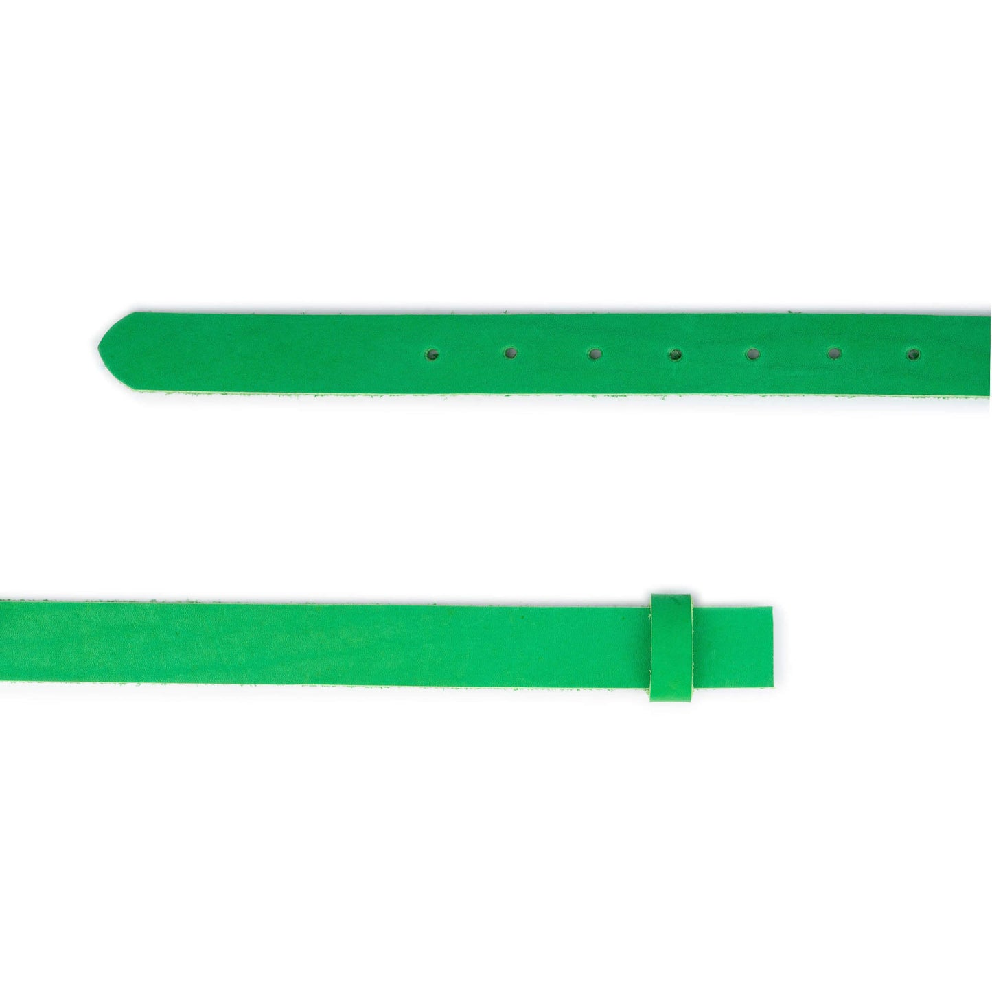 Bright Green Soft Leather Belt Strap For Cartier Womens Buckle Replacement