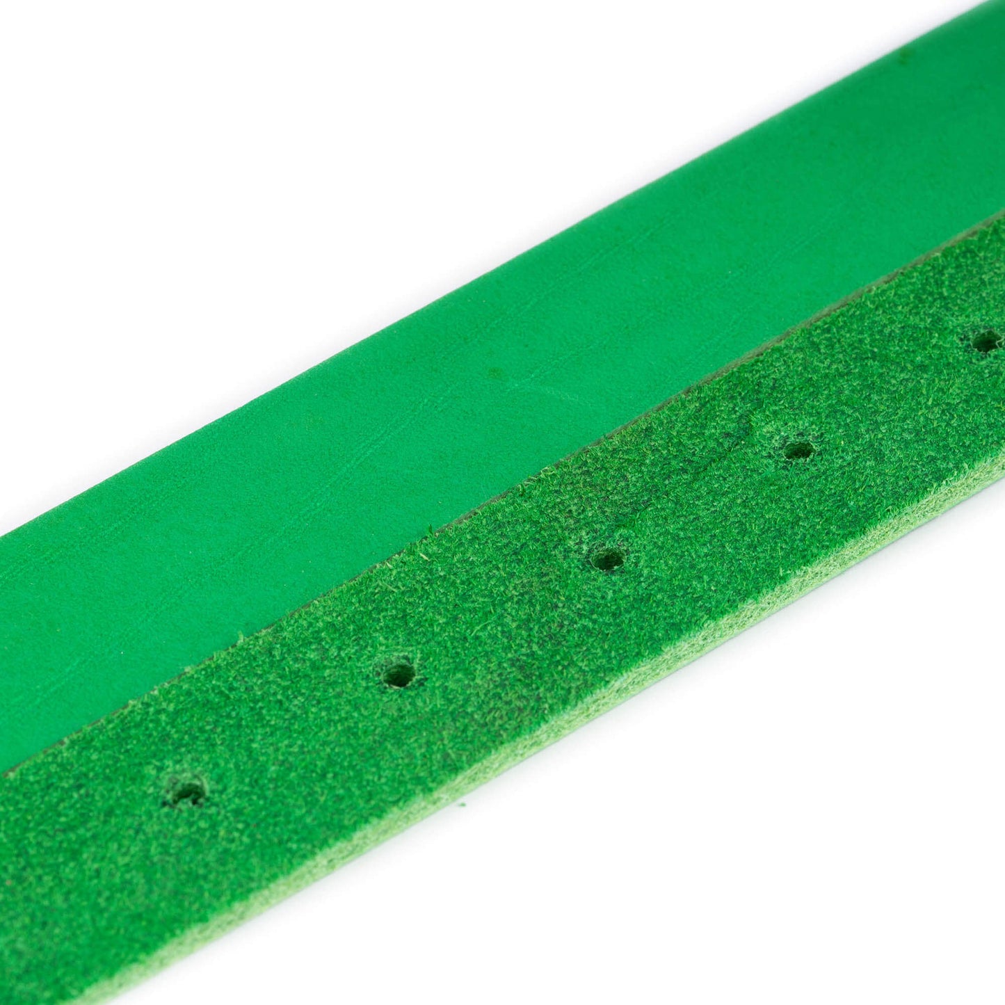 Bright Green Soft Leather Belt Strap For Ferragamo Womens Buckle Replacement