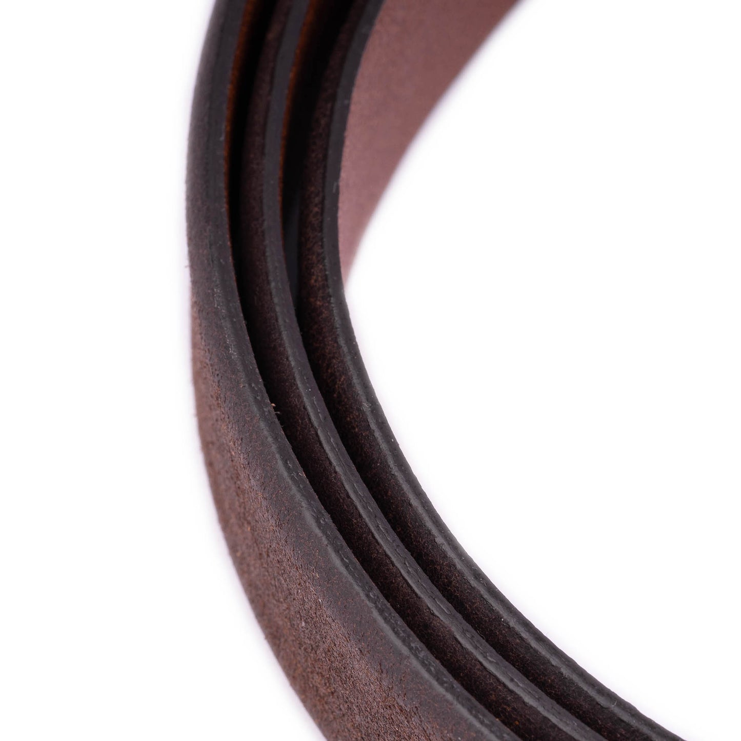 Brown Crazy Horse Leather Belt Strap For Ferragamo Mens Buckle Replacement