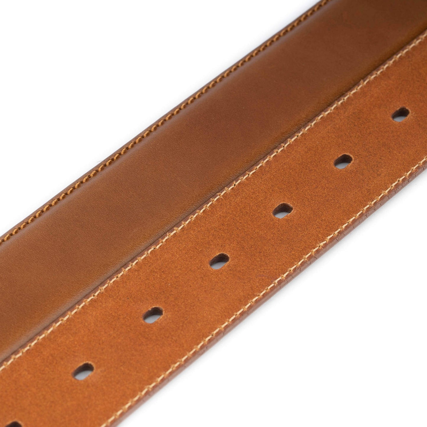 Brown Mens Leather Strap For Cartier Belt Buckle Replacement