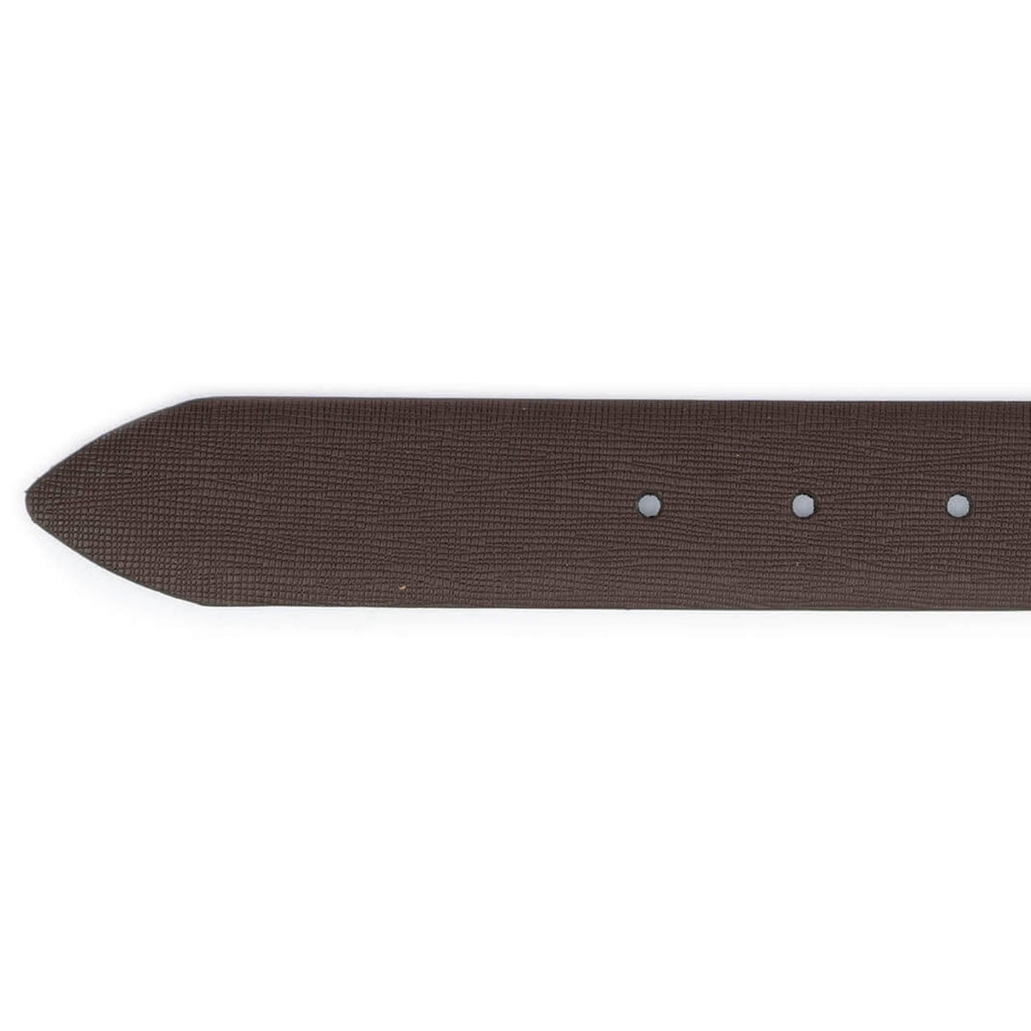 Brown Saffiano Leather Belt Strap For Montblanc Womens Buckle Replacement