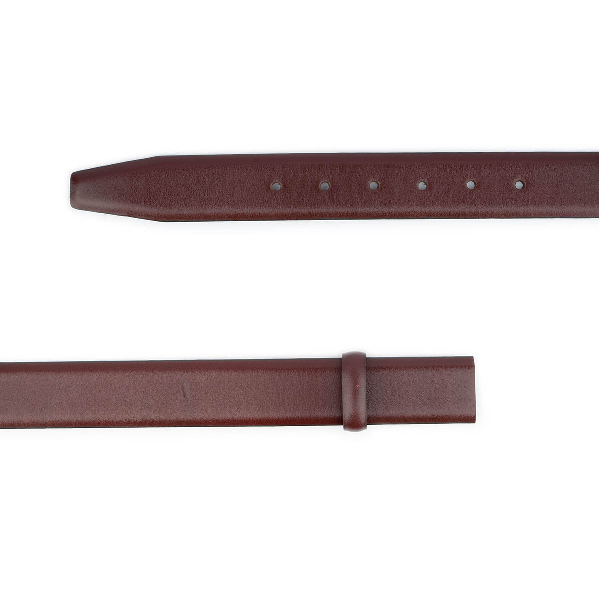 Burgundy Belt Leather Strap For Ferragamo Mens Buckle Replacement