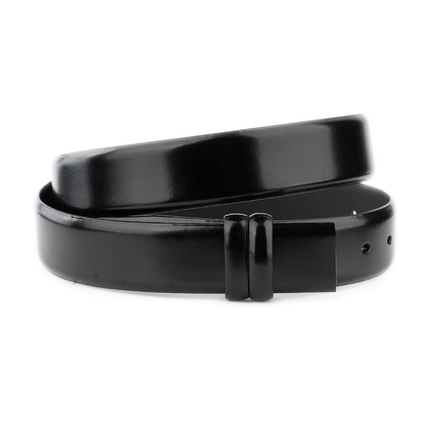 Classic Black Mens Belt Strap 3.5 Cm Quality Leather For Dunhill Buckles