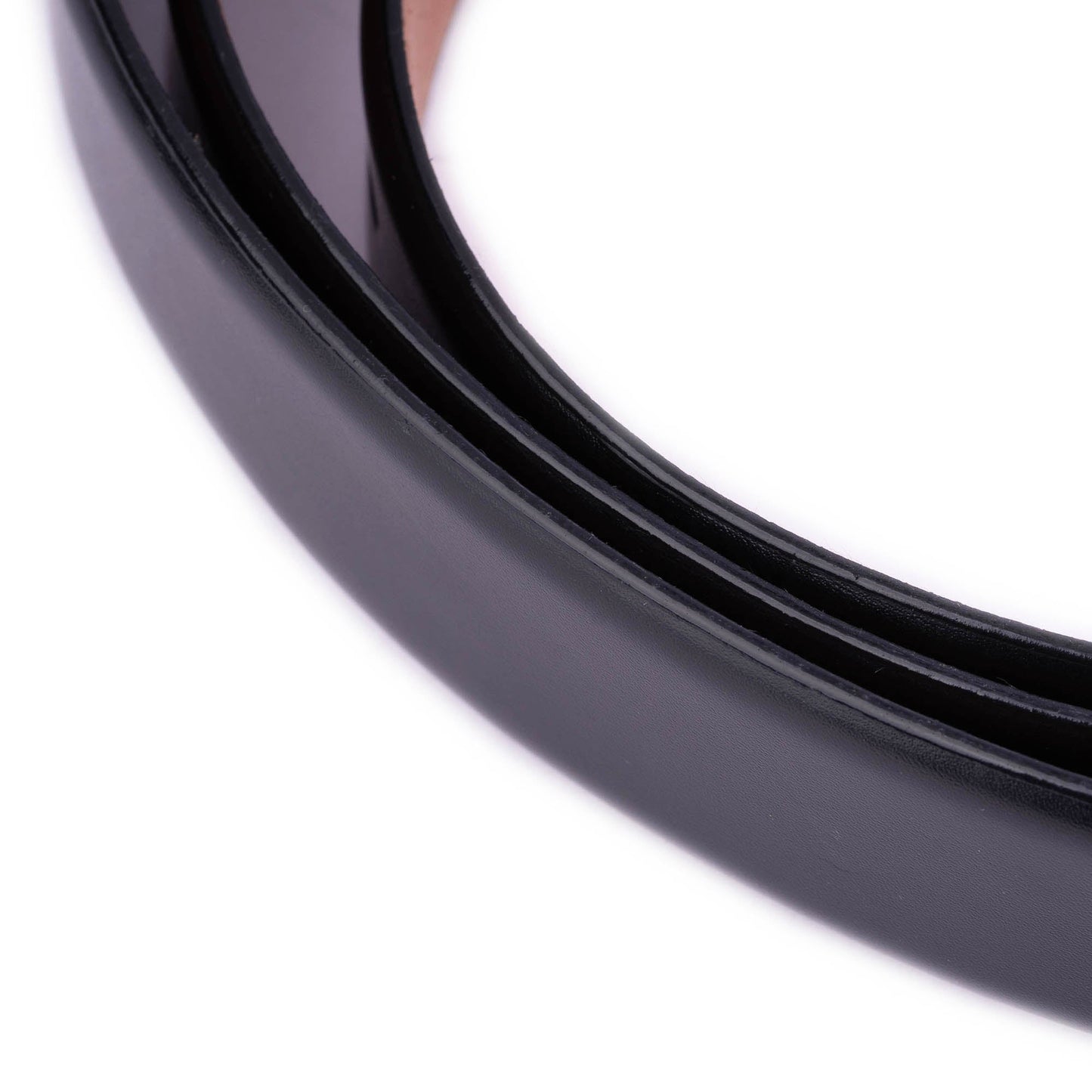 Classic Black Leather Belt Strap for Designer Montblanc Mens Buckle Replacement