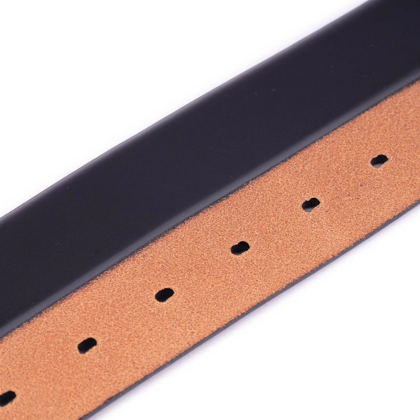 Classic Black Leather Belt Strap for Designer Dunhill Mens Buckle Replacement