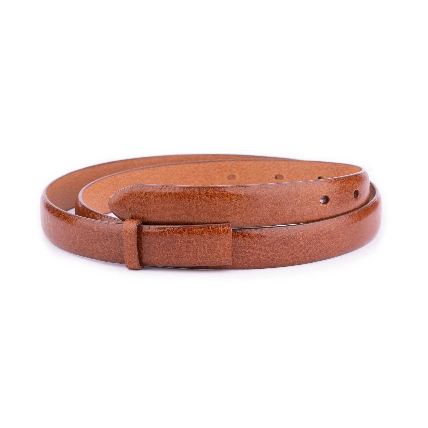 Cognac Leather Strap For Ferragamo Womens Belt Buckle Replacement