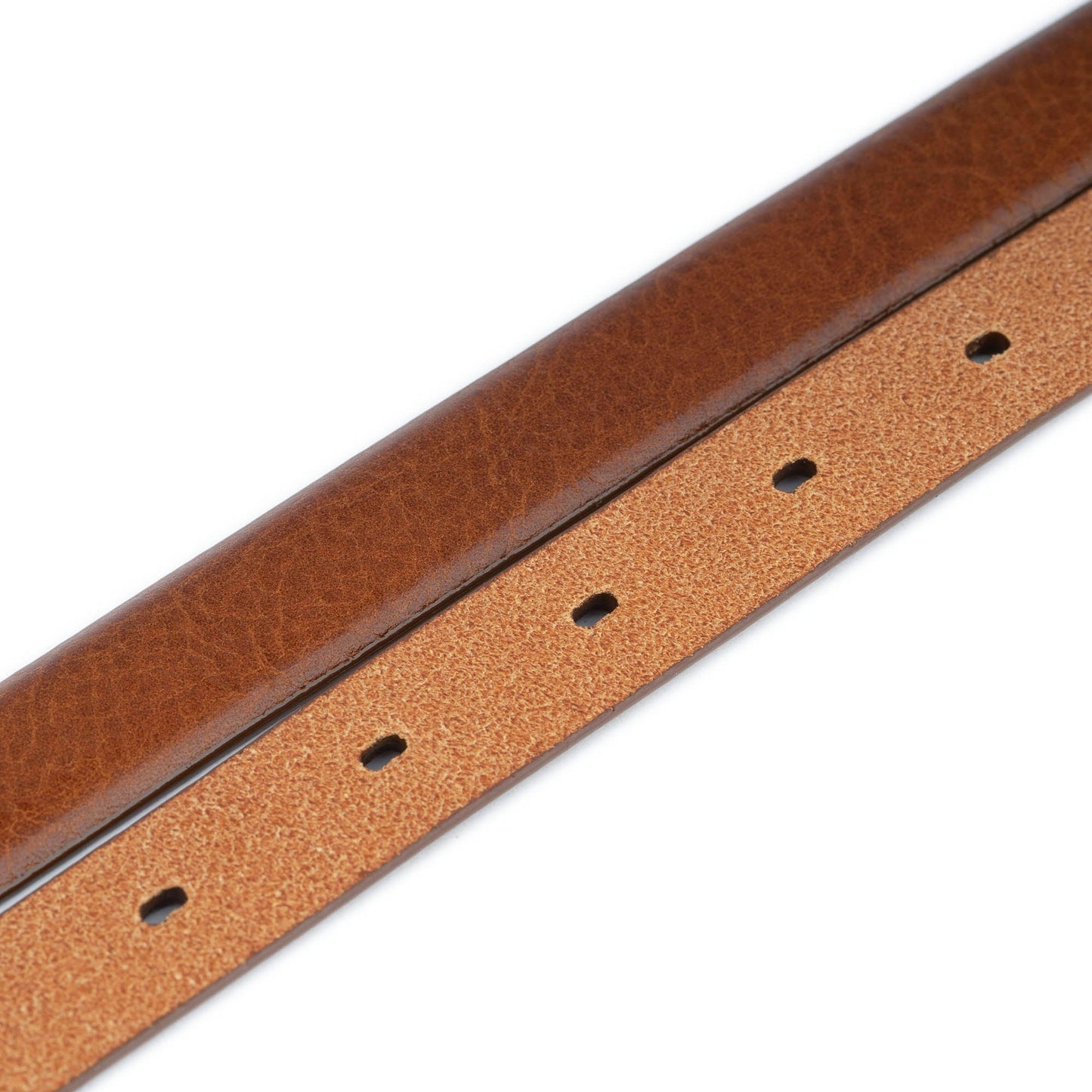 Cognac Leather Strap For Ferragamo Womens Belt Buckle Replacement