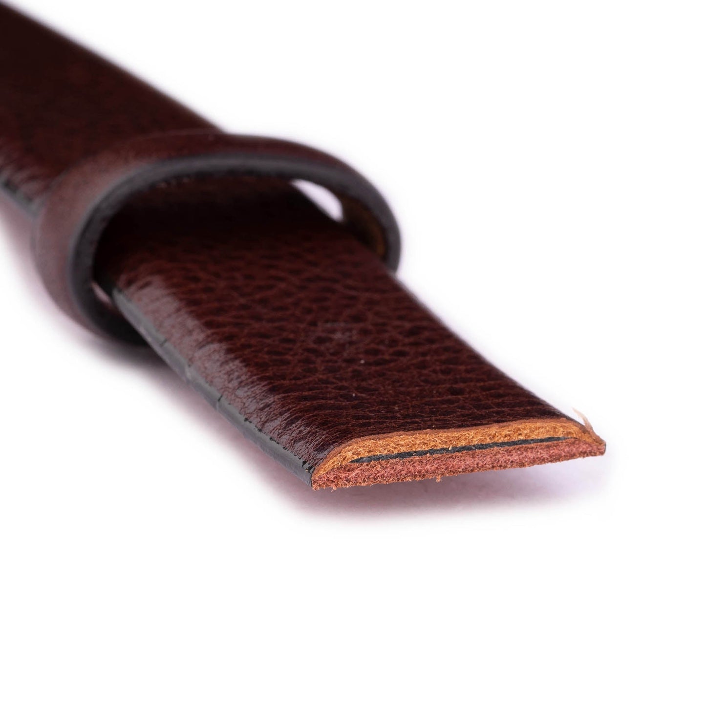 Cognac Leather Brown Belt Strap For Dunhill Mens Buckle Replacement