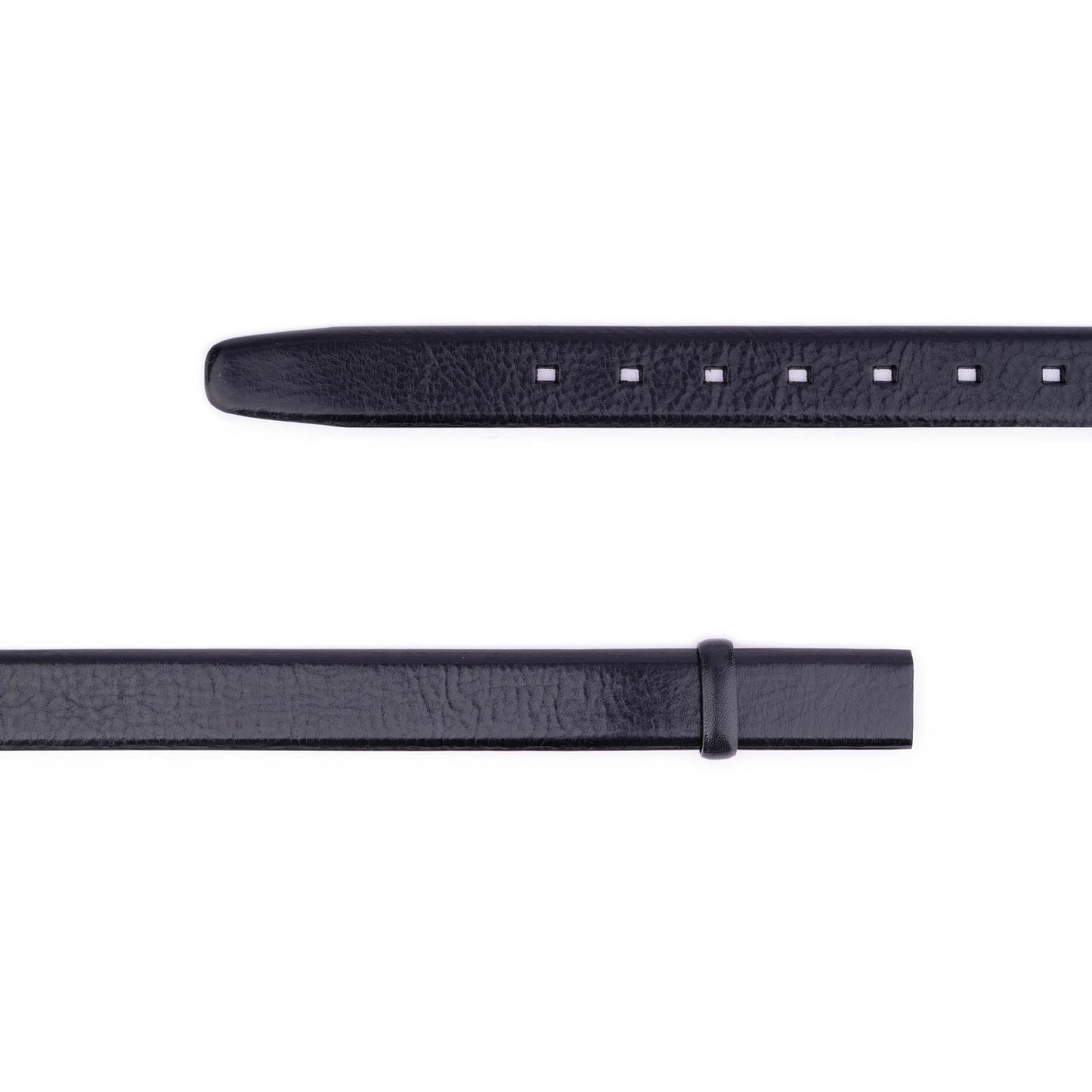 High Quality Leather Black Belt Strap For Montblanc Mens Clasp Buckle