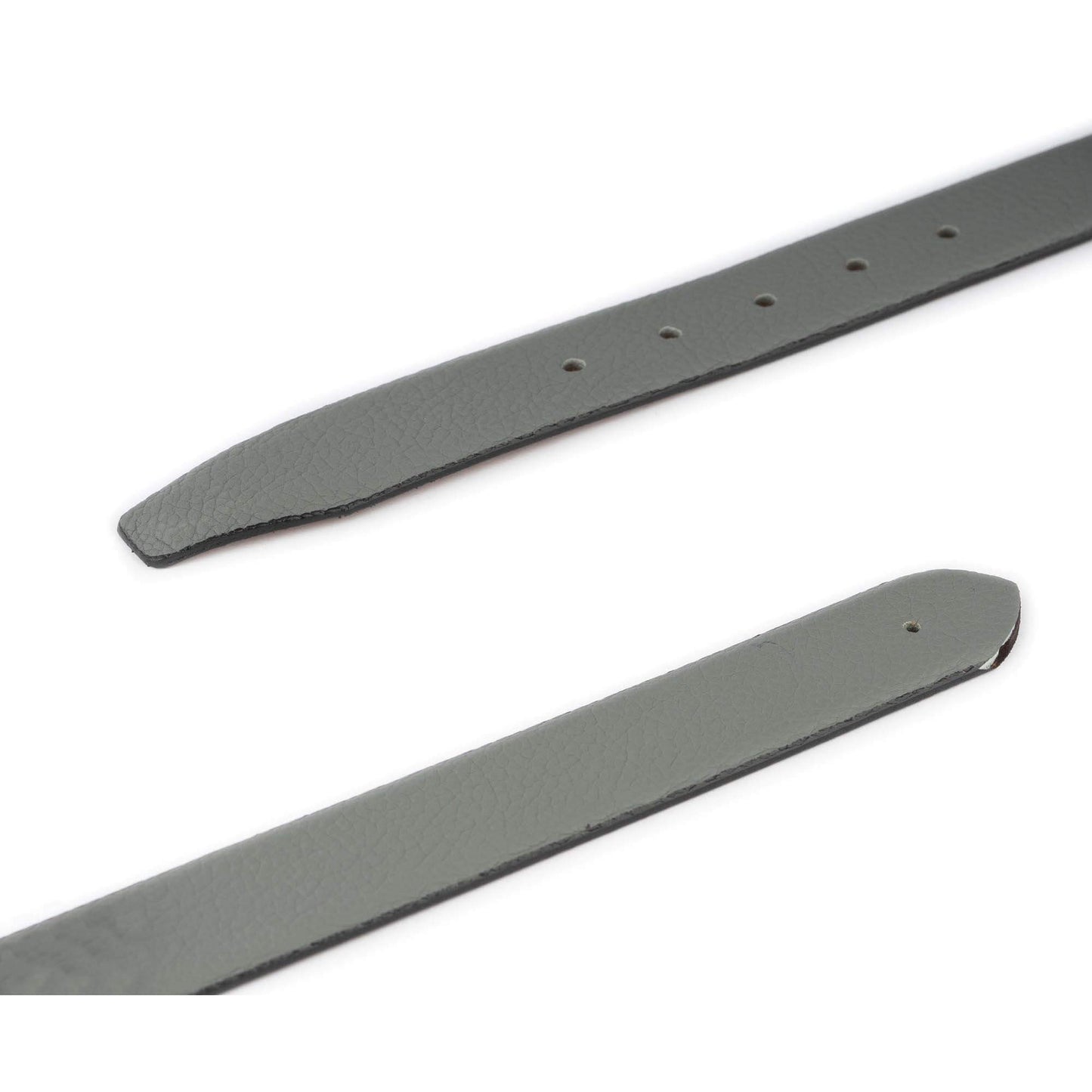 Light Gray Mens Belt Strap For Dunhill Buckles
