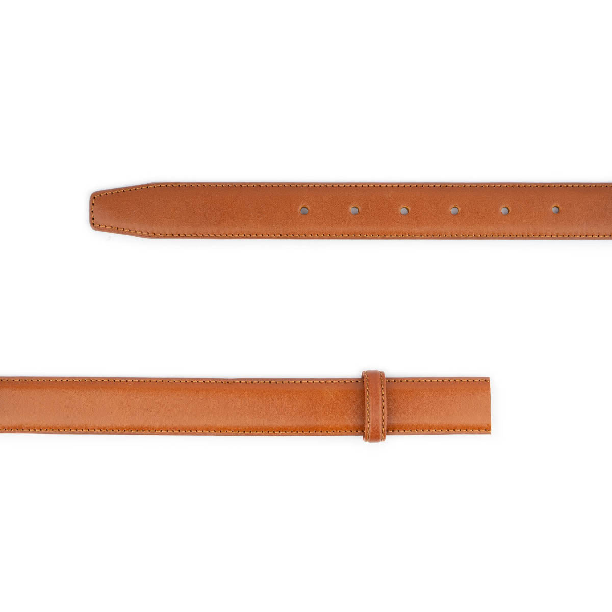 Light Brown Tan Belt Leather Strap For Ferragamo Mens Buckle Replacement