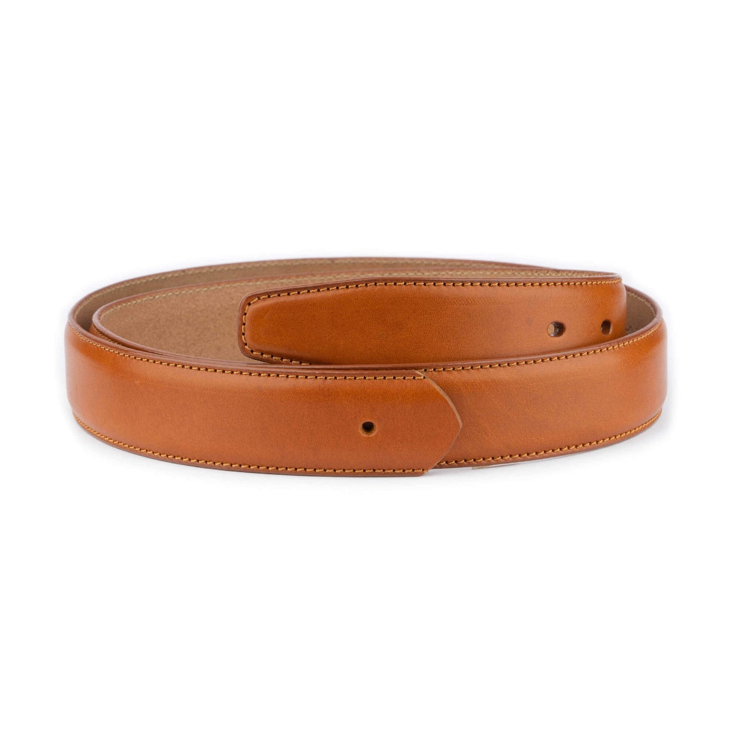 Light Tan Leather Belt Strap For Montblanc Mens Buckle Replacement