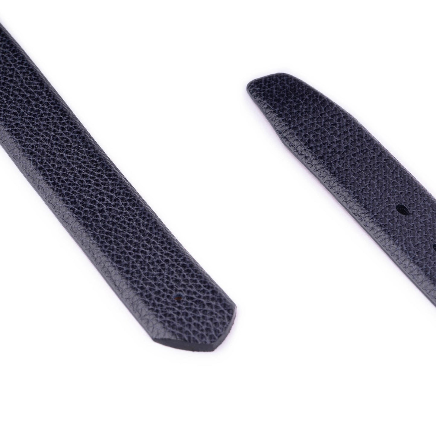 Luxury Blue Leather Belt Strap For Montblanc Mens Buckle Replacement