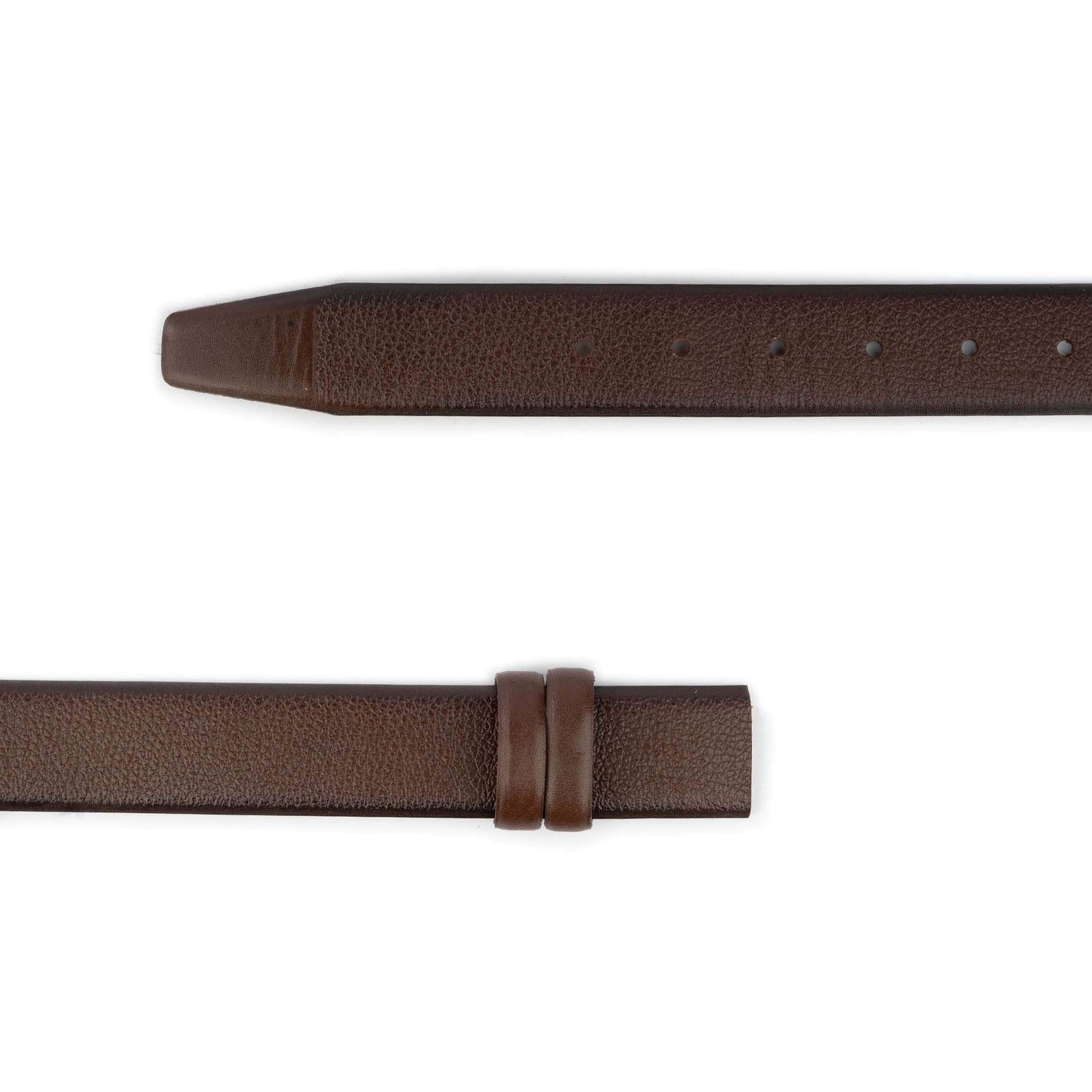 Mens Belt Strap For Dunhill Buckles Brown Grained Genuine Leather