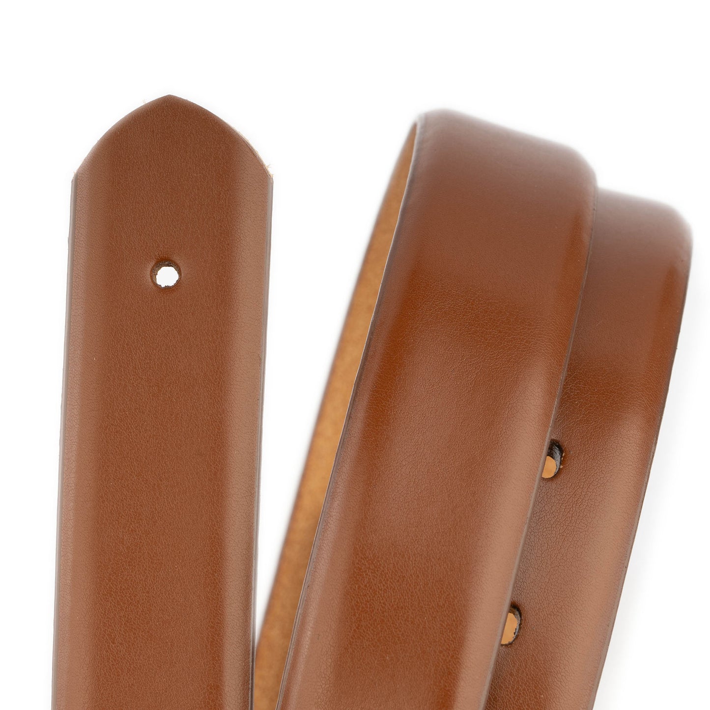 Mens Belt Strap For Cartier Buckles Medium Brown