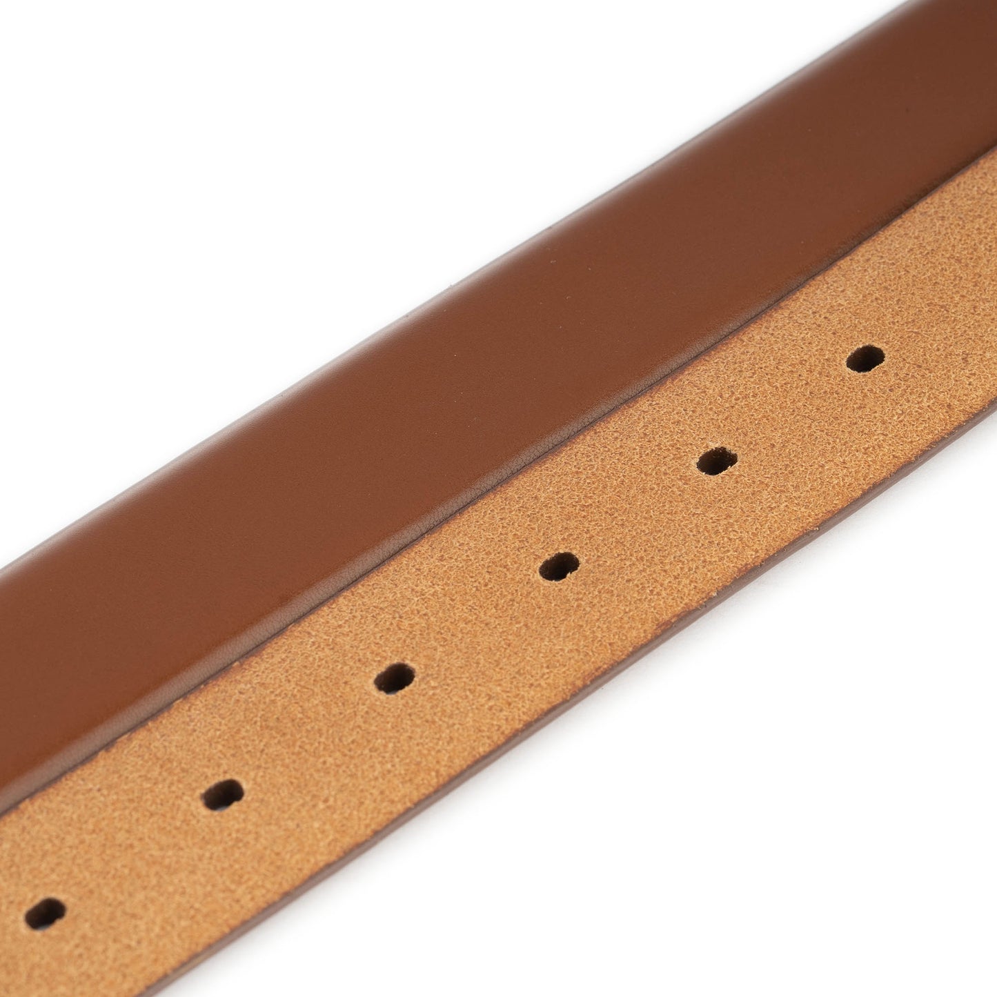 Mens Belt Strap For Cartier Buckles Medium Brown