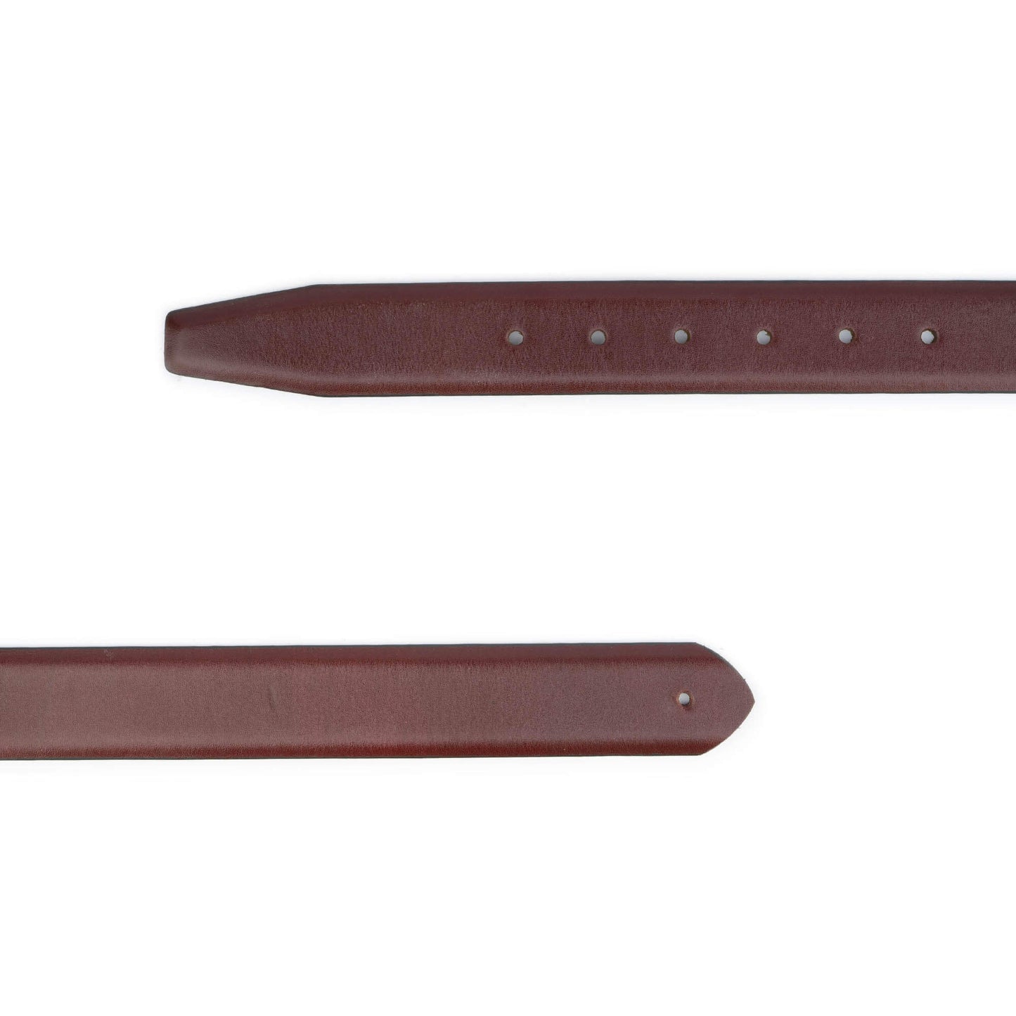 Mens Burgundy Leather Belt For Montblanc Buckle Replacement