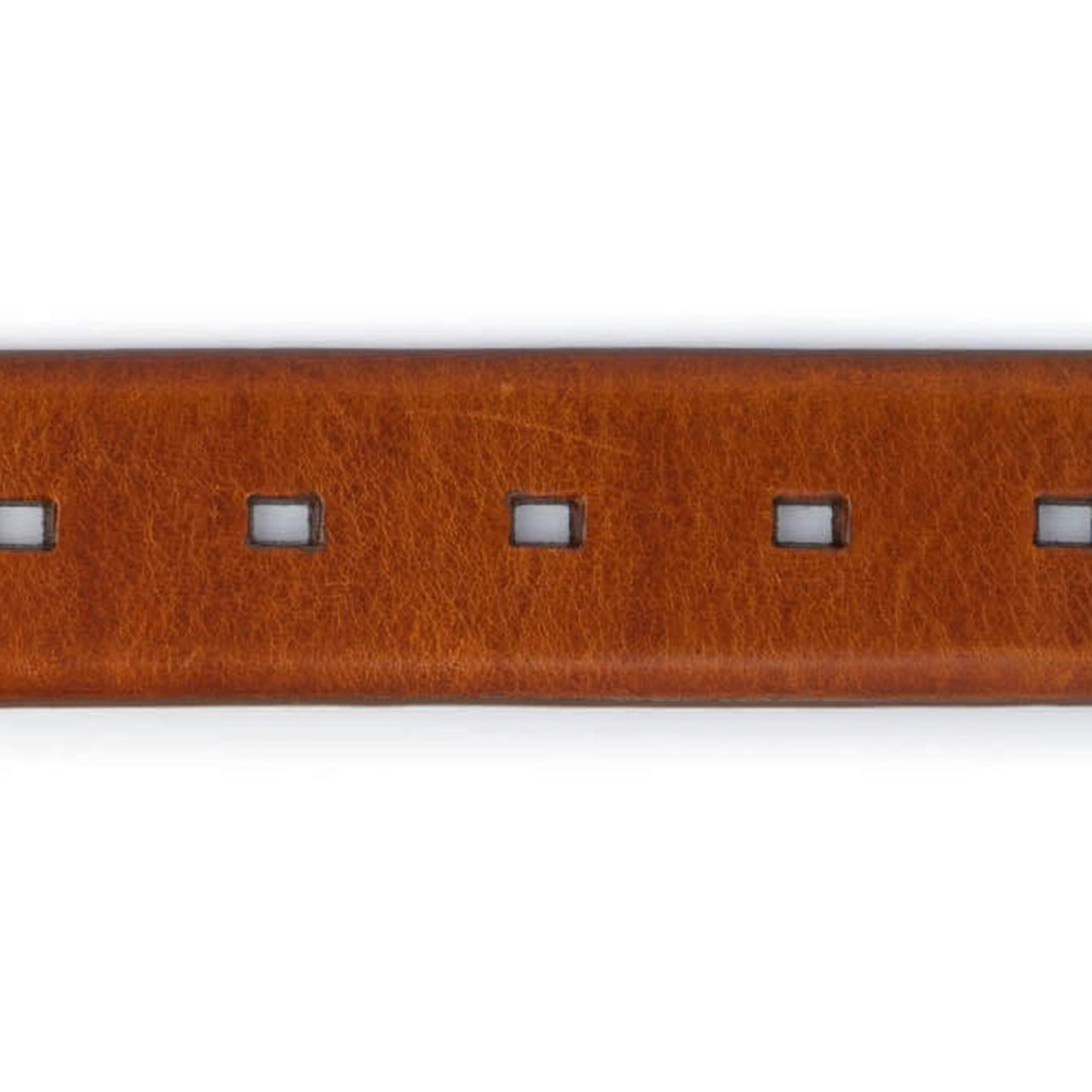 Mens Cognac Leather Brown Belt Strap For Montblanc Buckle Replacement