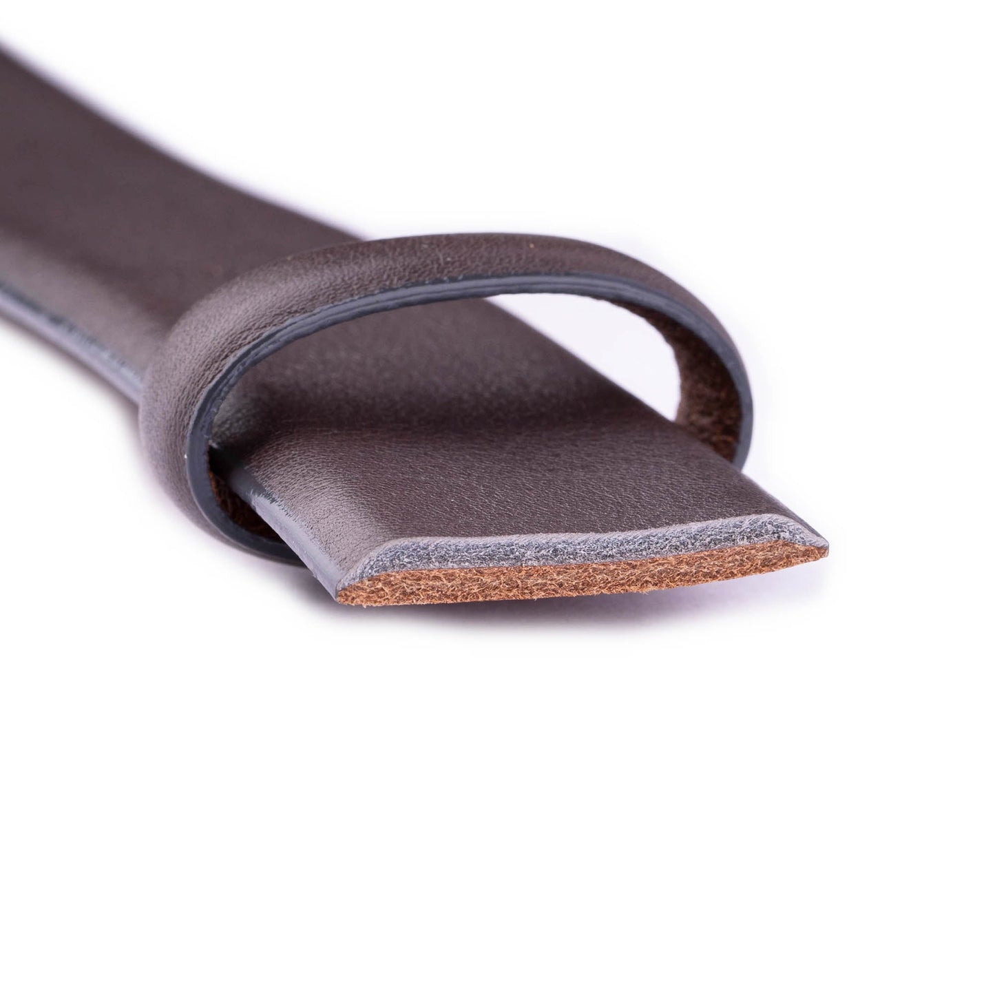 Gray Leather Strap For Montblanc Mens Belt Buckle Replacement