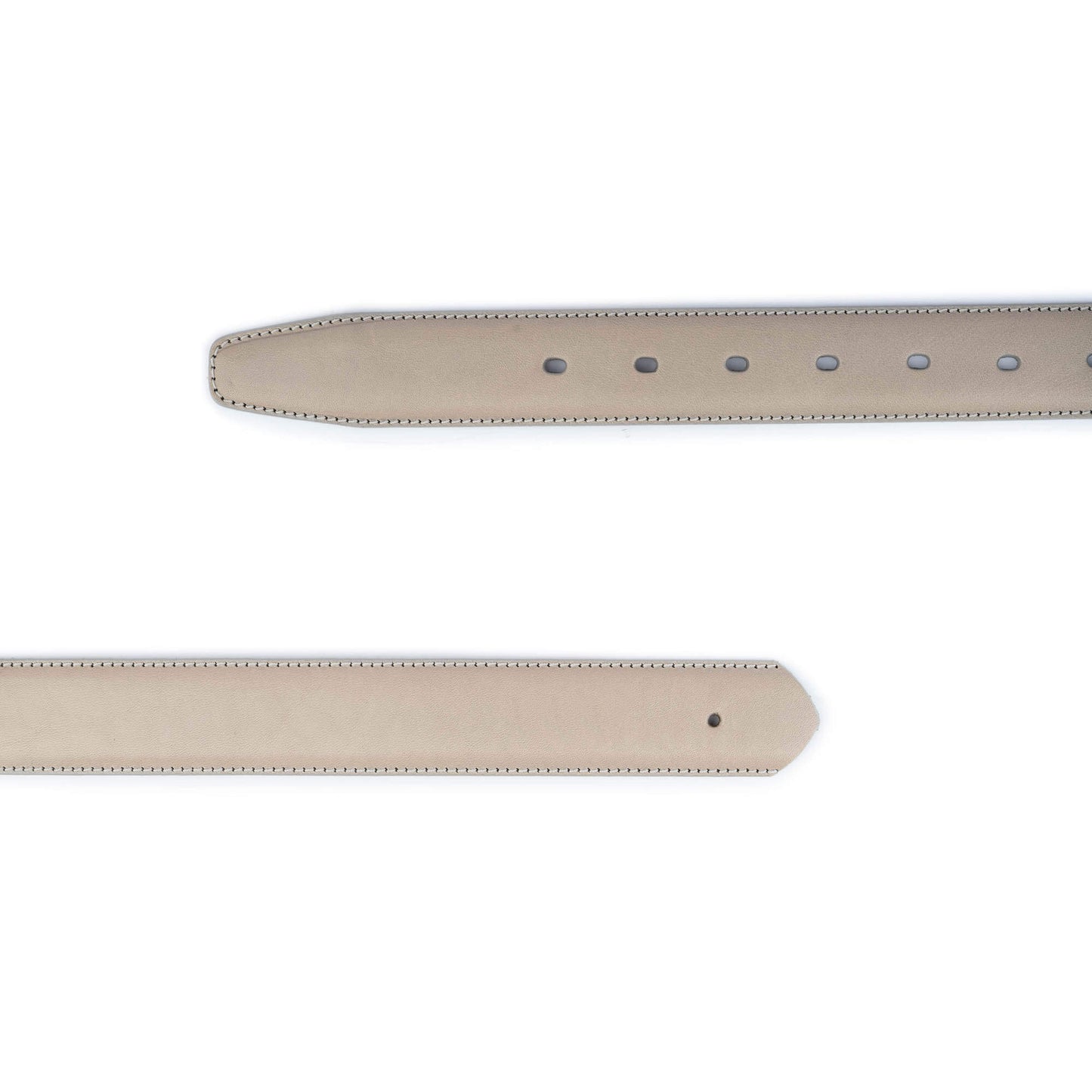 Mens Grey Belt Strap Leather For Dunhill Buckle Replacement