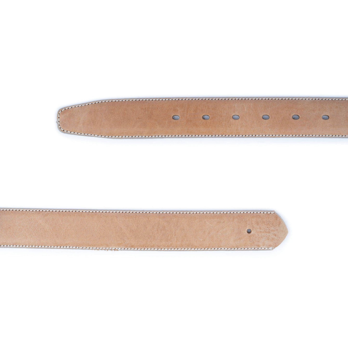 Mens Taupe Leather Belt Strap For Dunhill Mens Buckle Replacement