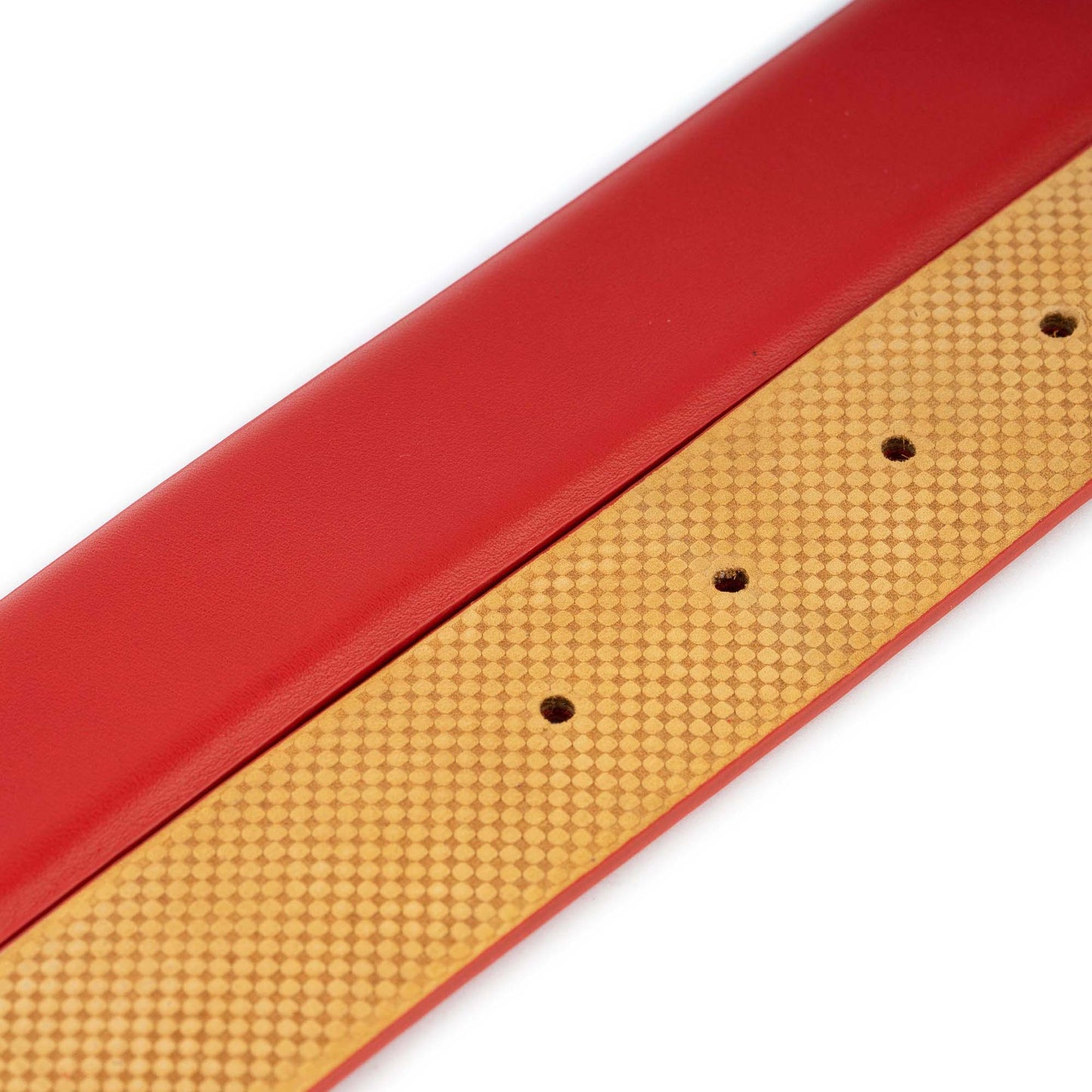 Red Belt Leather Strap For Montblanc Buckles Replacement