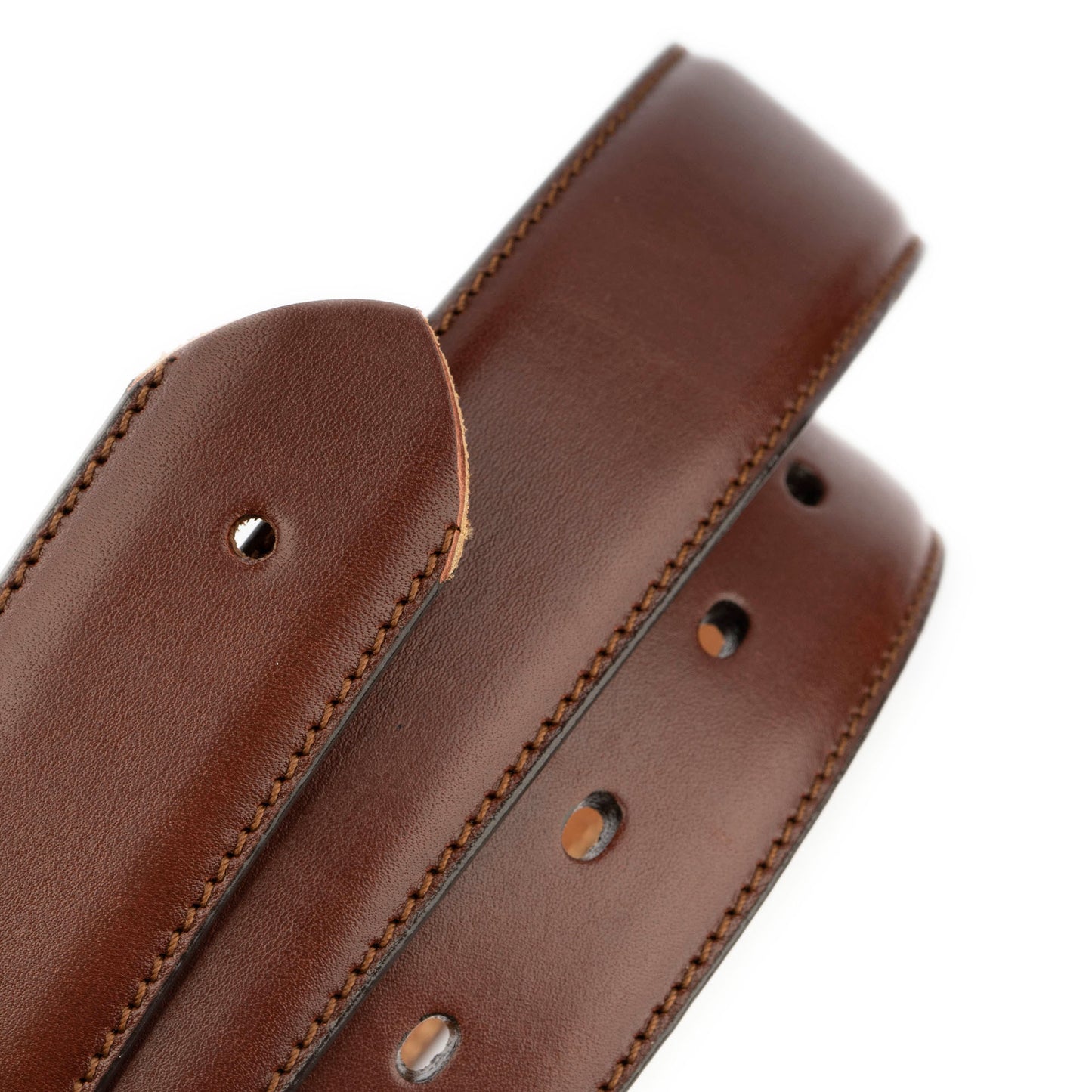 Replacement Belt Strap For Cartier Buckles Brown Leather