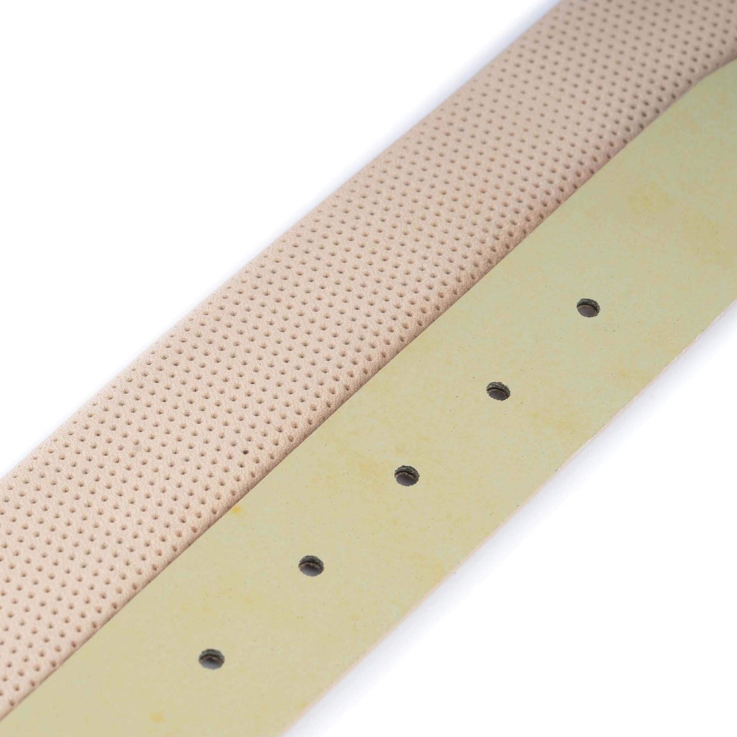 Sand Color Replacement Belt Strap For Dunhill Buckles Dot Leather