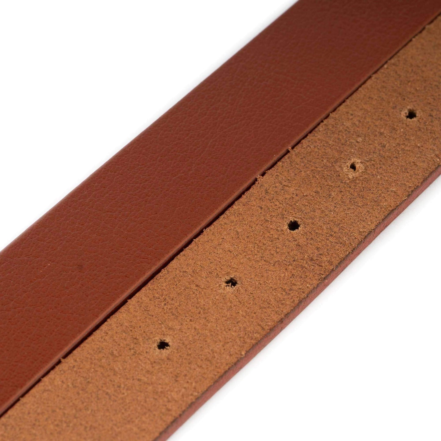 Tan Buffalo Leather Strap For Montblanc Buckles For Belt 3.2 Cm