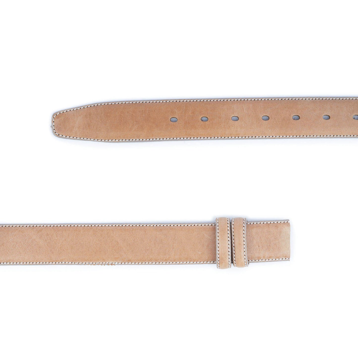 Tan Brown Quality Leather Belt Strap For Cartier Mens Buckle Replacement